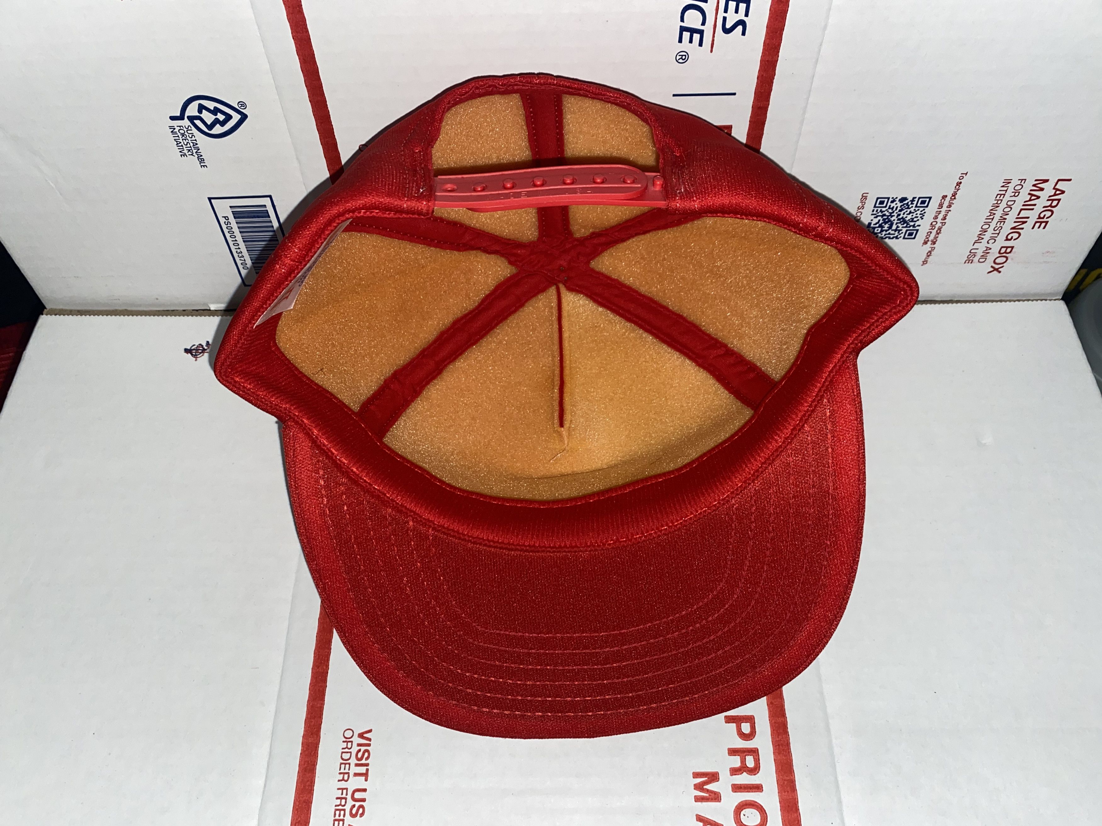 Vintage DRYDENE Heavy Duty LUBE Co vintage Foam trucker Hat Snapback Size ONE SIZE - 2 Thumbnail