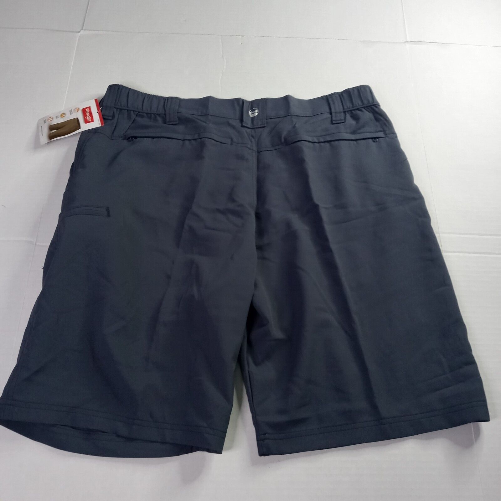 Wrangler Wrangler Cargo Shorts Relaxed Fit Men's 38 Blue 10” inseam Size US 38 / EU 54 - 4 Thumbnail