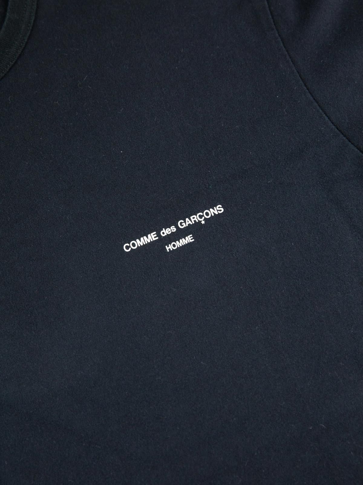 Comme des Garcons Comme Des Garçons Homme Black T Shirt Size US L / EU 52-54 / 3 - 2 Thumbnail