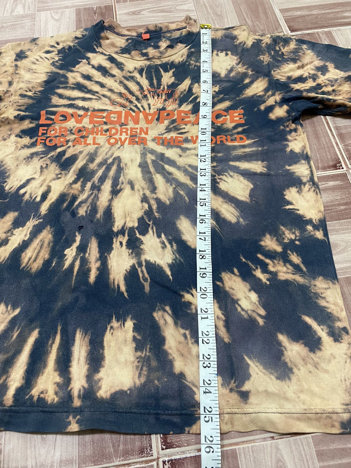Japanese Brand Nusy Acidwash tees Size US M / EU 48-50 / 2 - 7 Thumbnail