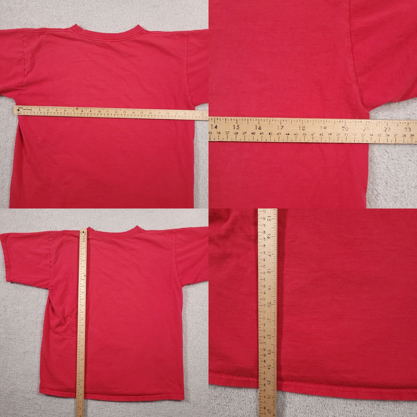 Nike VINTAGE Nike T-Shirt Mens Medium Red Short Sleeve Logo Graphic 90s Y2K Big Front Size US M / EU 48-50 / 2 - 8 Thumbnail