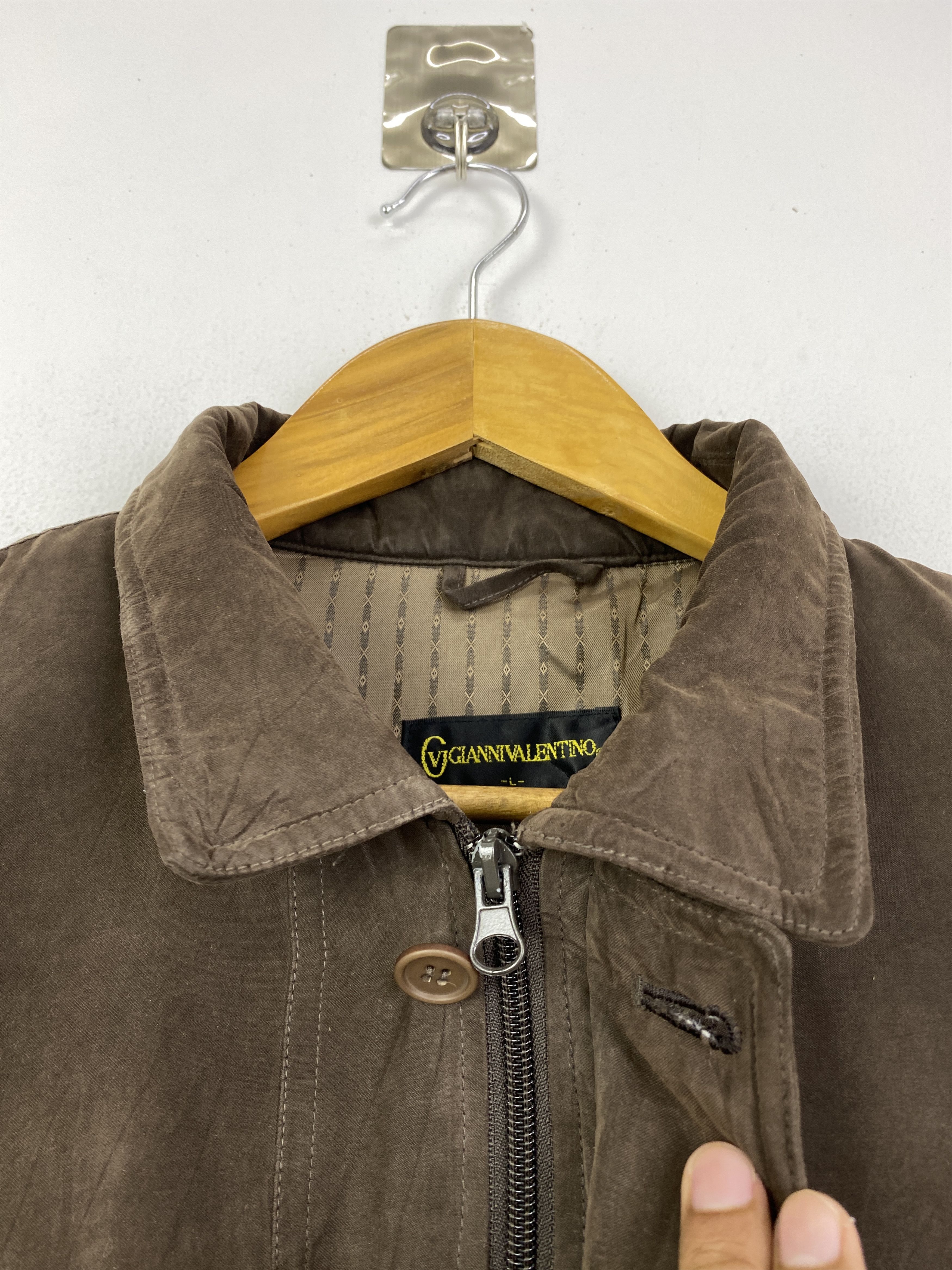 Gianni Valentino Vintage Gianni Valentino Suede-Effect Blouson Jacket JA0238 Size US L / EU 52-54 / 3 - 9 Thumbnail