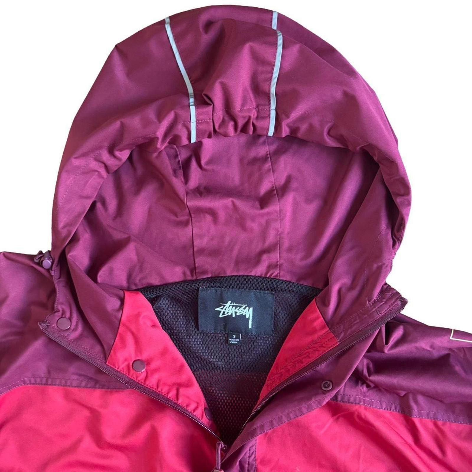 Stussy Stussy Quarter Zip Windbreaker Red Small Size US S / EU 44-46 / 1 - 5 Thumbnail