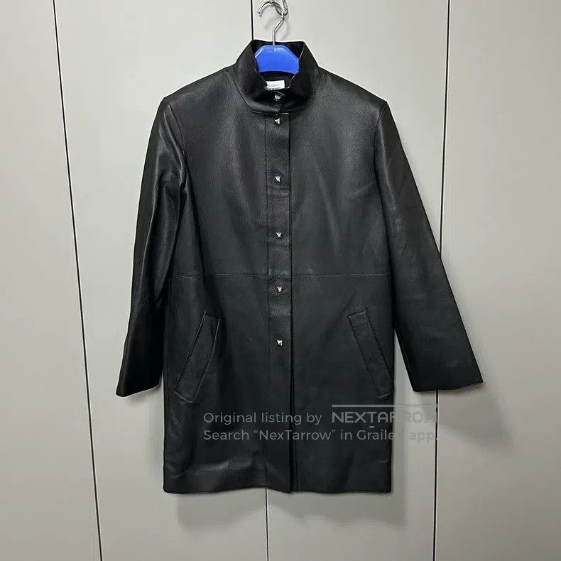 Hermes Hermes 2023 Autumn/Winter Leather Jacket, Black Studs Size XS / US 0-2 / IT 36-38 - 1 Thumbnail