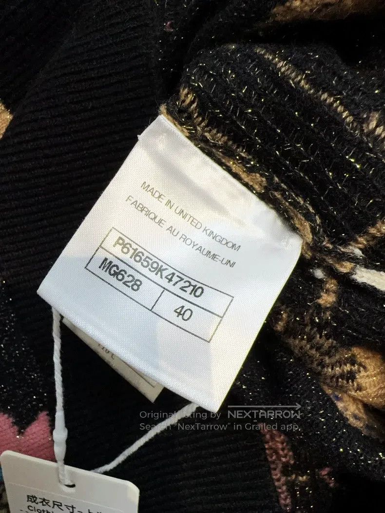 Chanel Chanel 19A Egypt Series Black Pink Beetle Pattern Cashmere Size S / US 4 / IT 40 - 6 Thumbnail