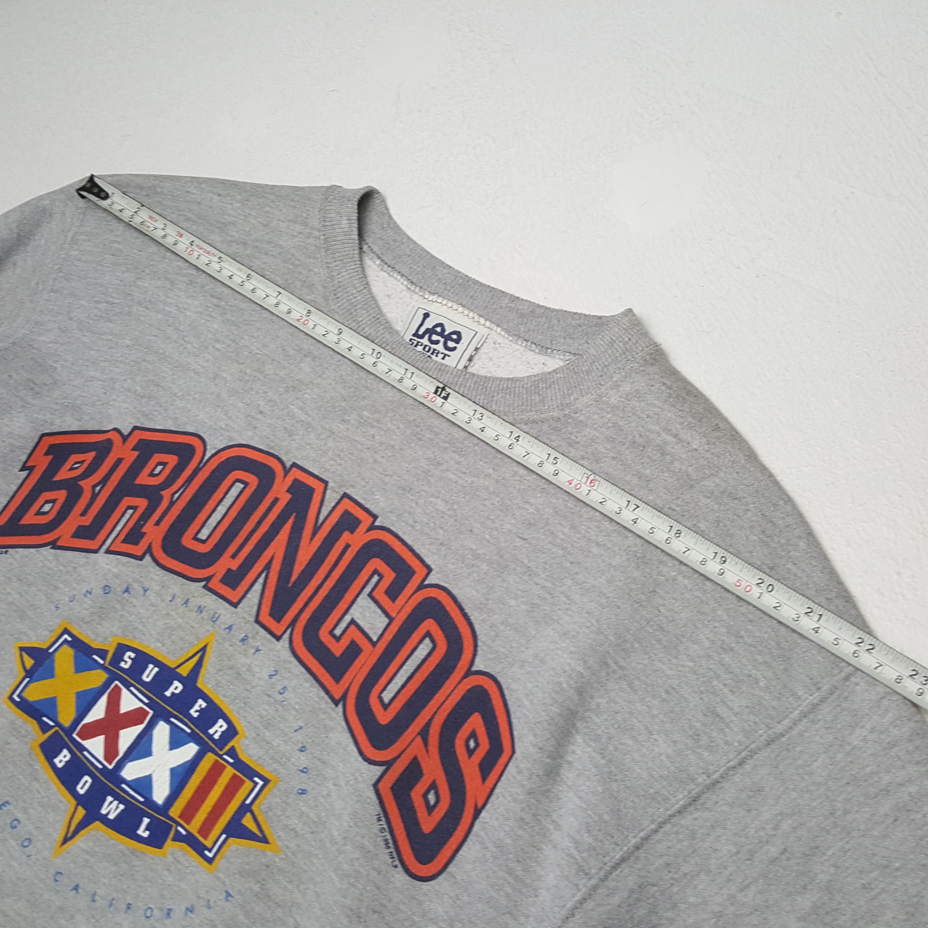 Lee × NFL × Vintage Vintage BRONCOS American Football NFL Team LEE Sweatshirt Size US L / EU 52-54 / 3 - 4 Thumbnail