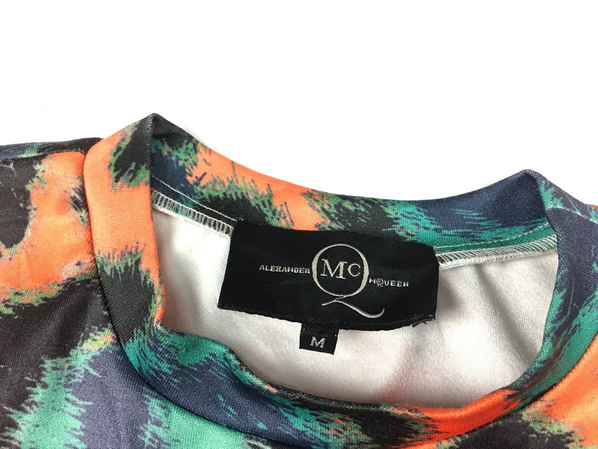 Alexander McQueen × Kenzo Alexander McQueen Tiger Embroidery Logo Crewneck Sweatshirt Size M / US 6-8 / IT 42-44 - 3 Thumbnail