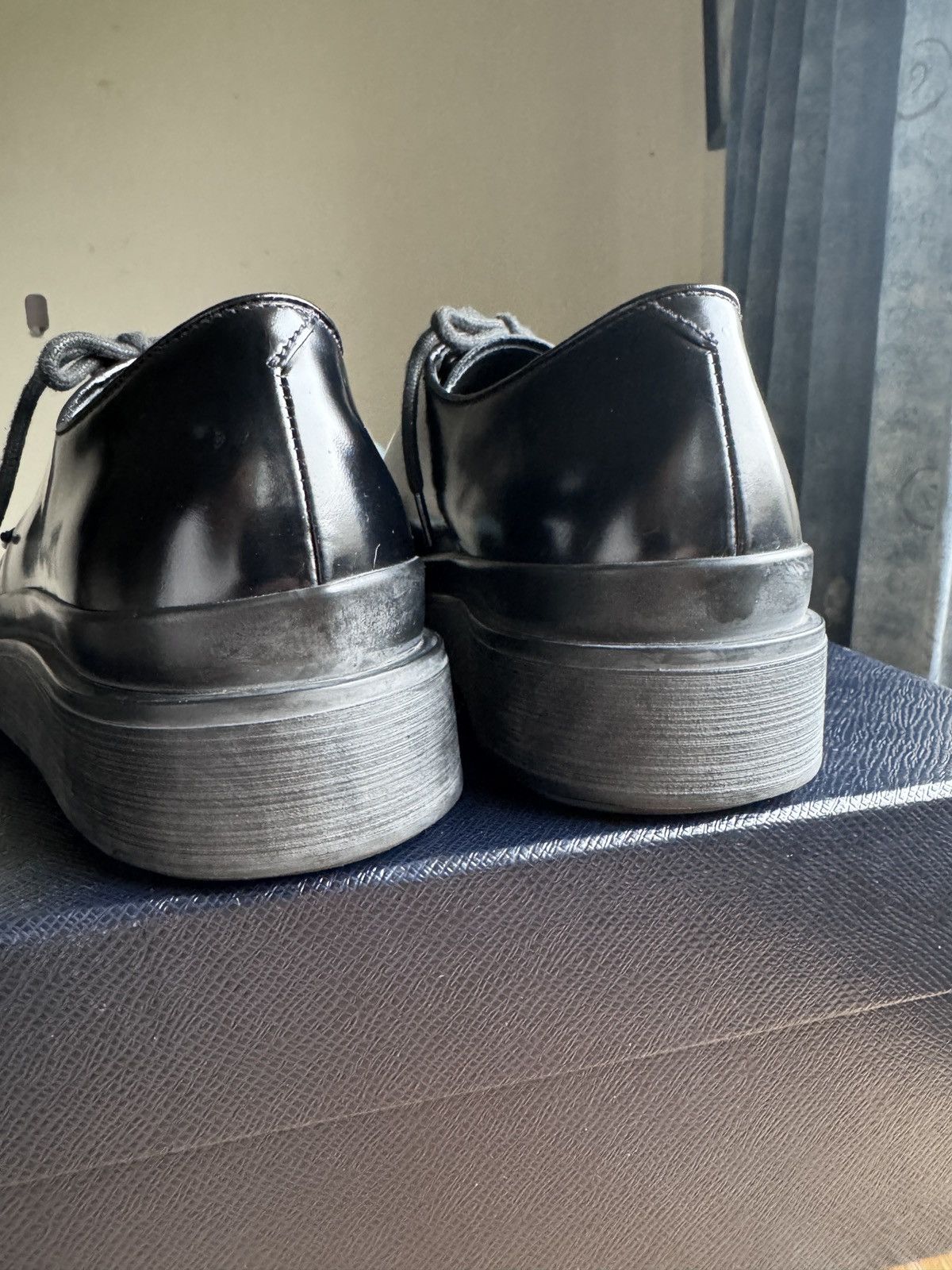 Prada Prada derby rare piece Size US 5 / EU 37 - 10 Thumbnail