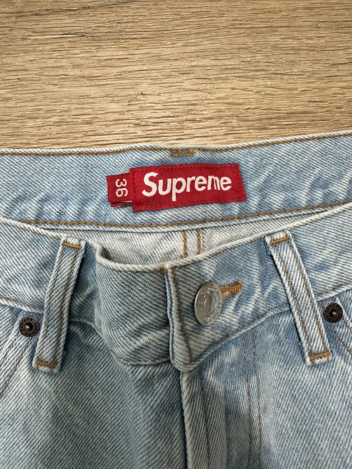 Supreme Supreme Baggy Denim Shorts Size US 36 / EU 52 - 3 Thumbnail