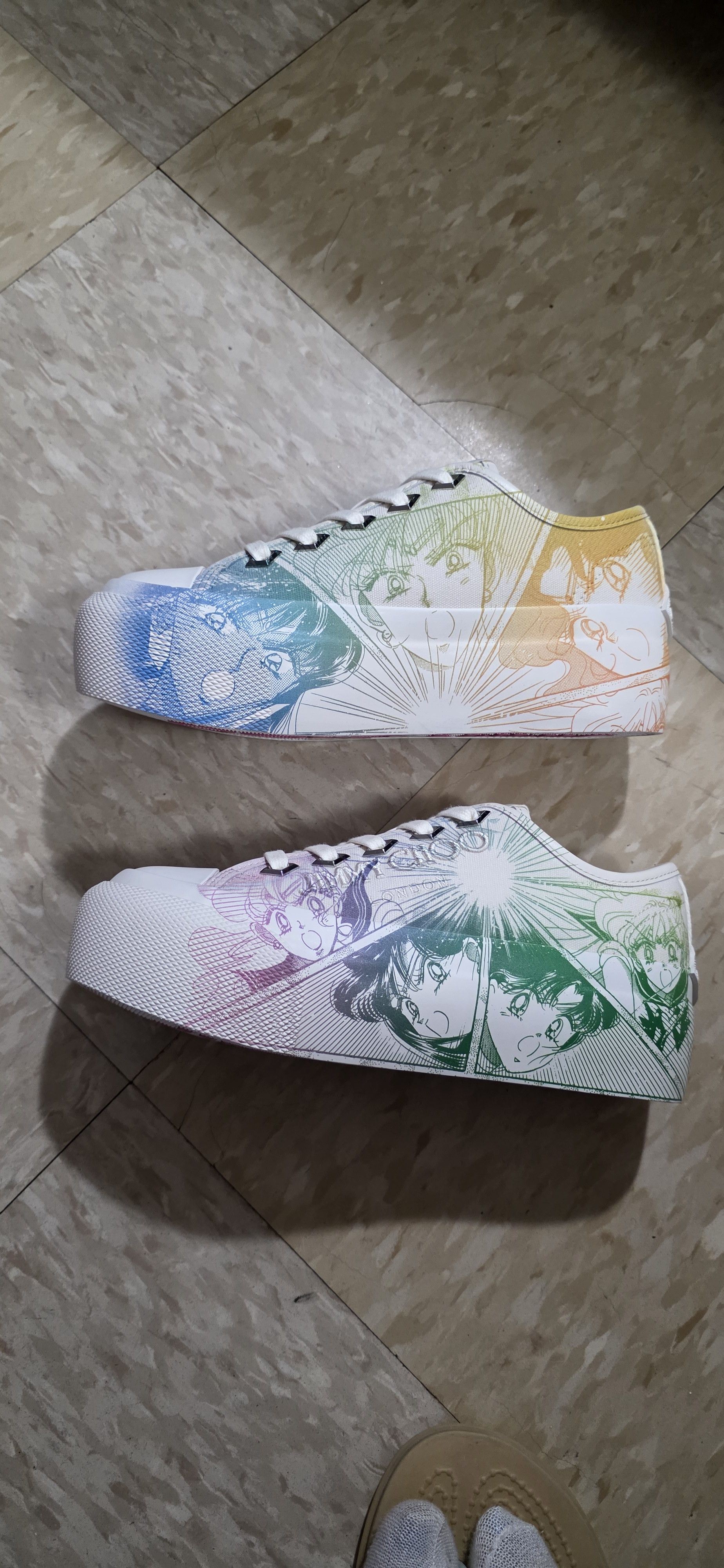 Pretty Guardian Sailor Moon Palma Maxi/F Canvas Sneakers