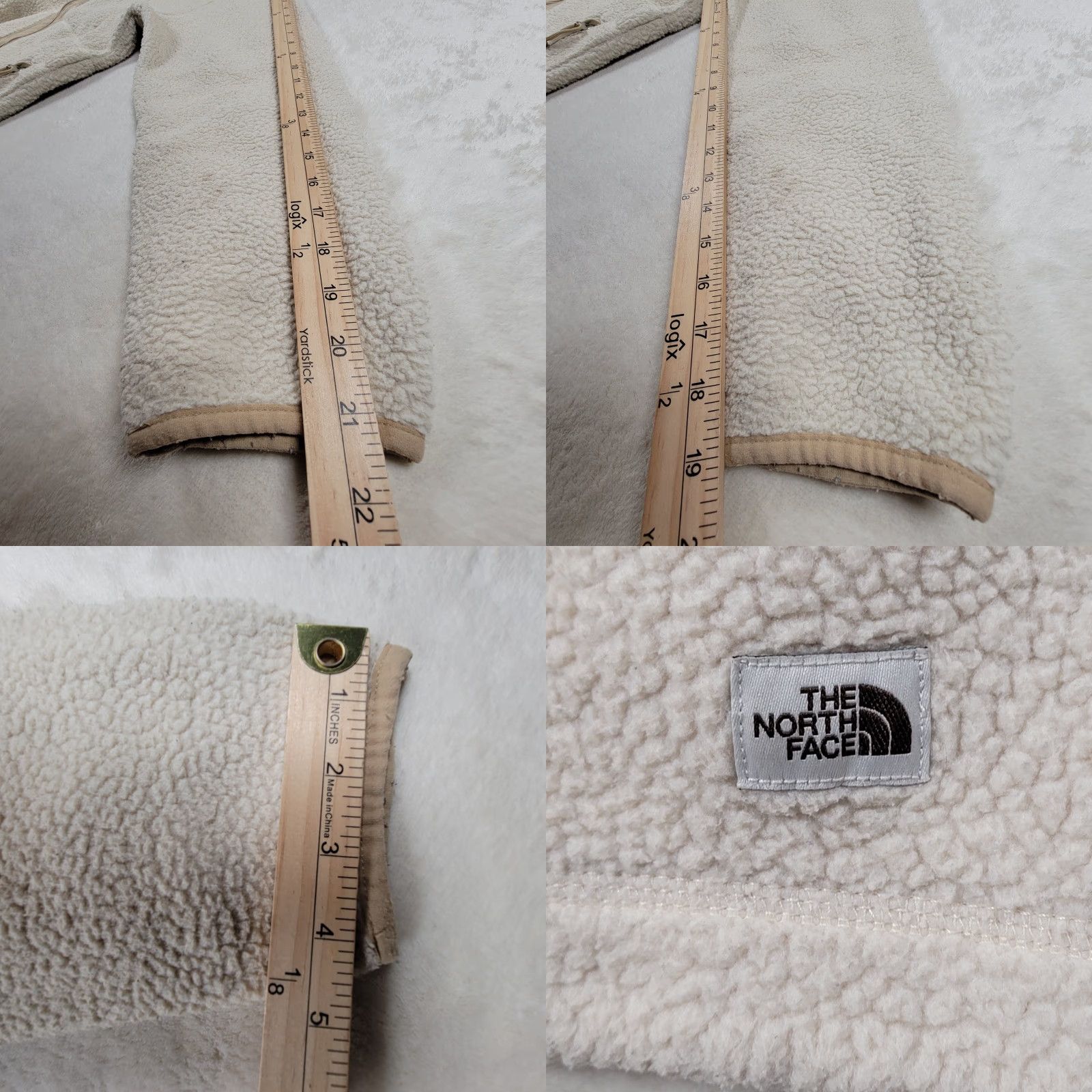 The North Face The North Face Women's Cragmont Fleece Full Zip Jacket L Cream Size L / US 10 / IT 46 - 9 Thumbnail