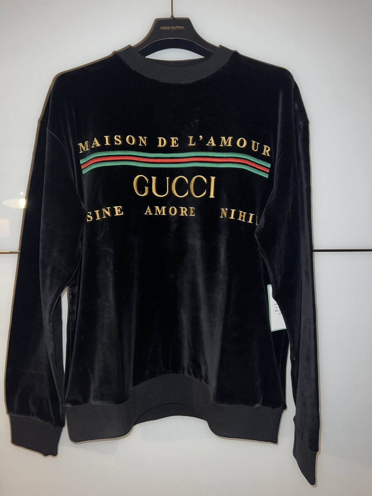 Gucci Gucci Logo Sweatshirt Size US XL / EU 56 / 4 - 1 Thumbnail