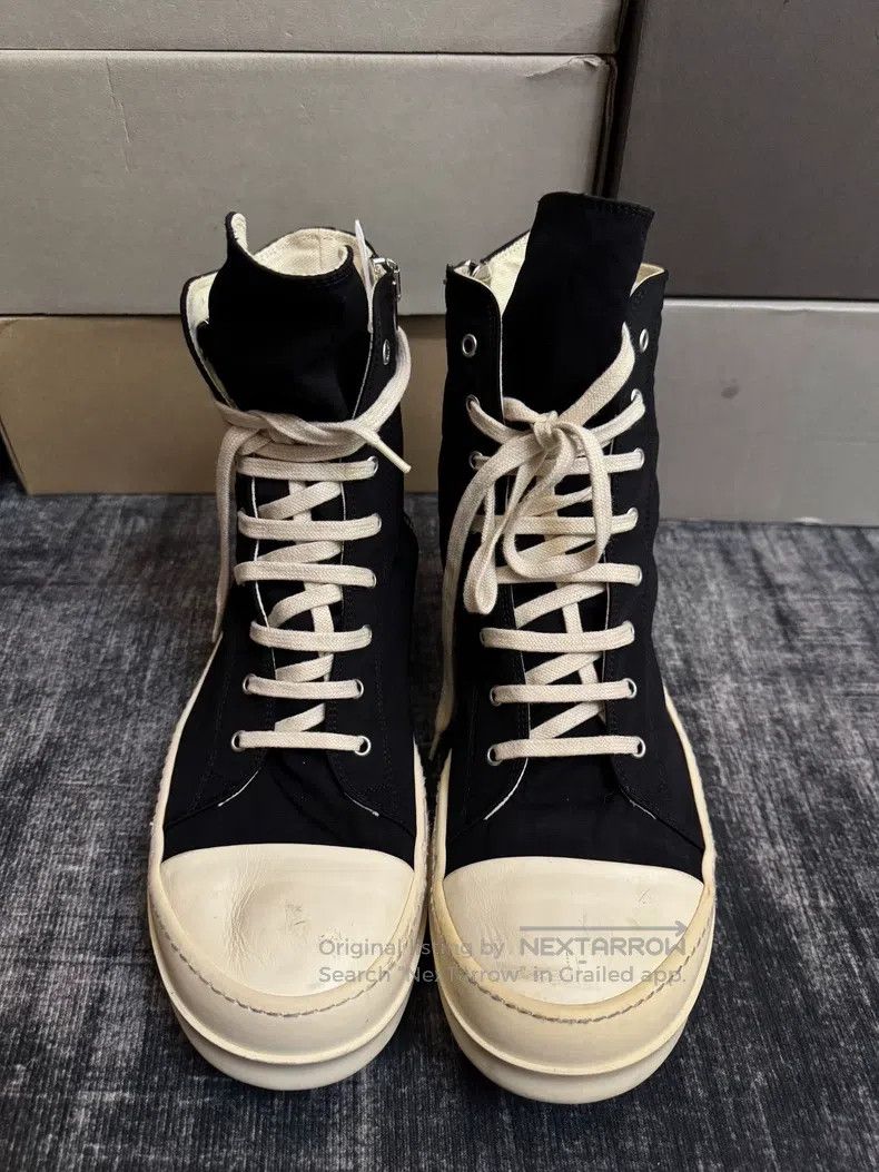 Rick Owens Rick Owens Double-thread silk-faced Converse shoes Size US 12 / EU 45 - 2 Thumbnail