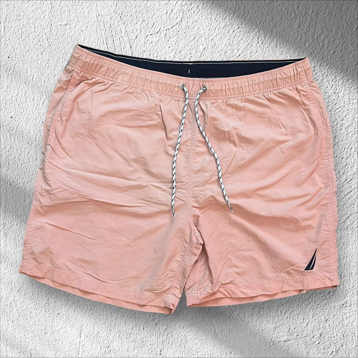 Nautica Nautica Pink Nylon Swimming Trunks – XL Size US 38 / EU 54 - 1 Thumbnail
