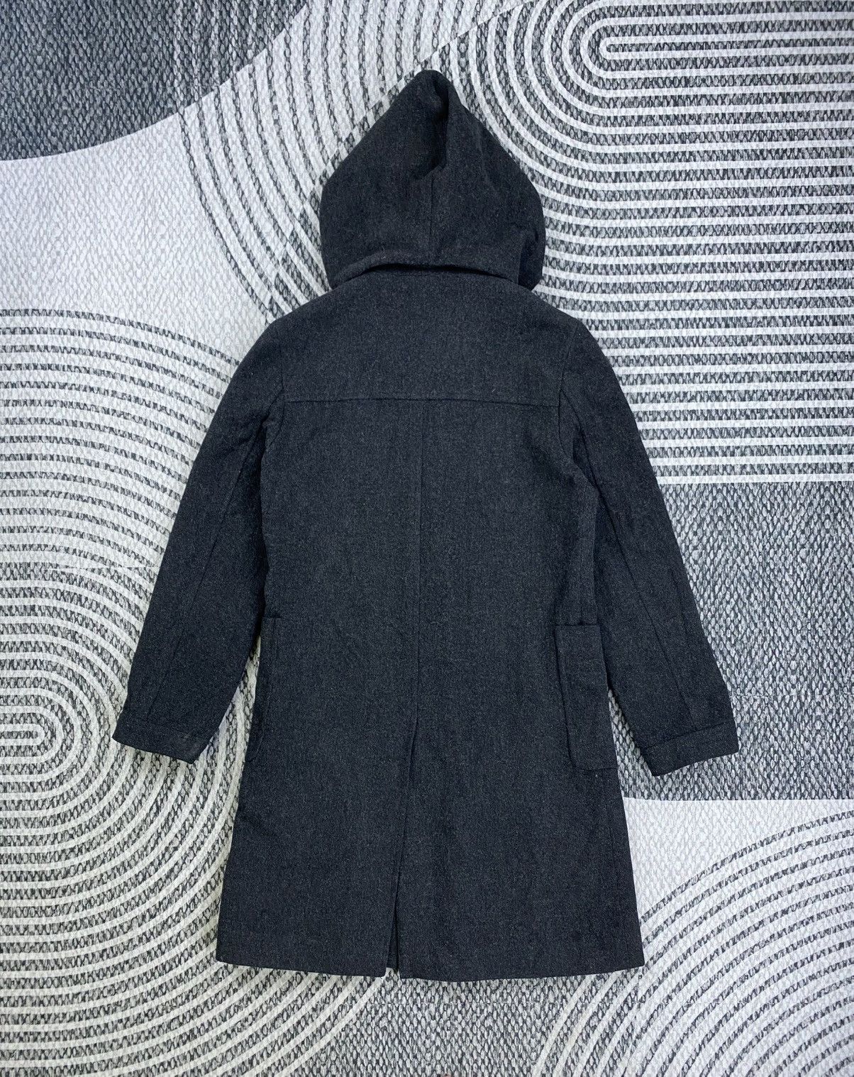 Yohji Yamamoto 🔥STEALS Yohji Yamamoto Ined Wool Long Hoodie Jacket Size US S / EU 44-46 / 1 - 2 Thumbnail