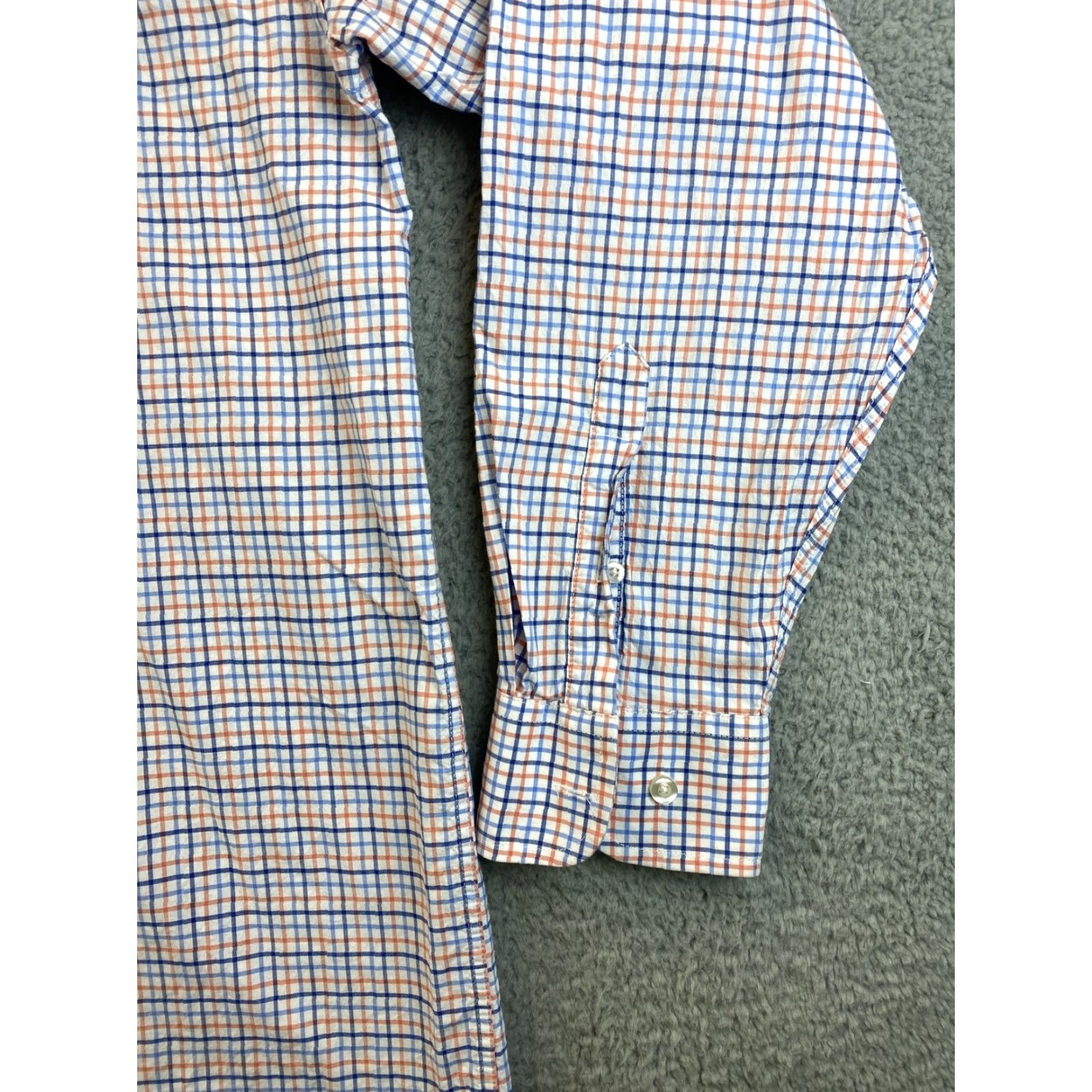 Wrangler Wrangler Men's XXL plaid Dress Shirt Long Sleeve Button /82-24 Size 48R - 3 Thumbnail