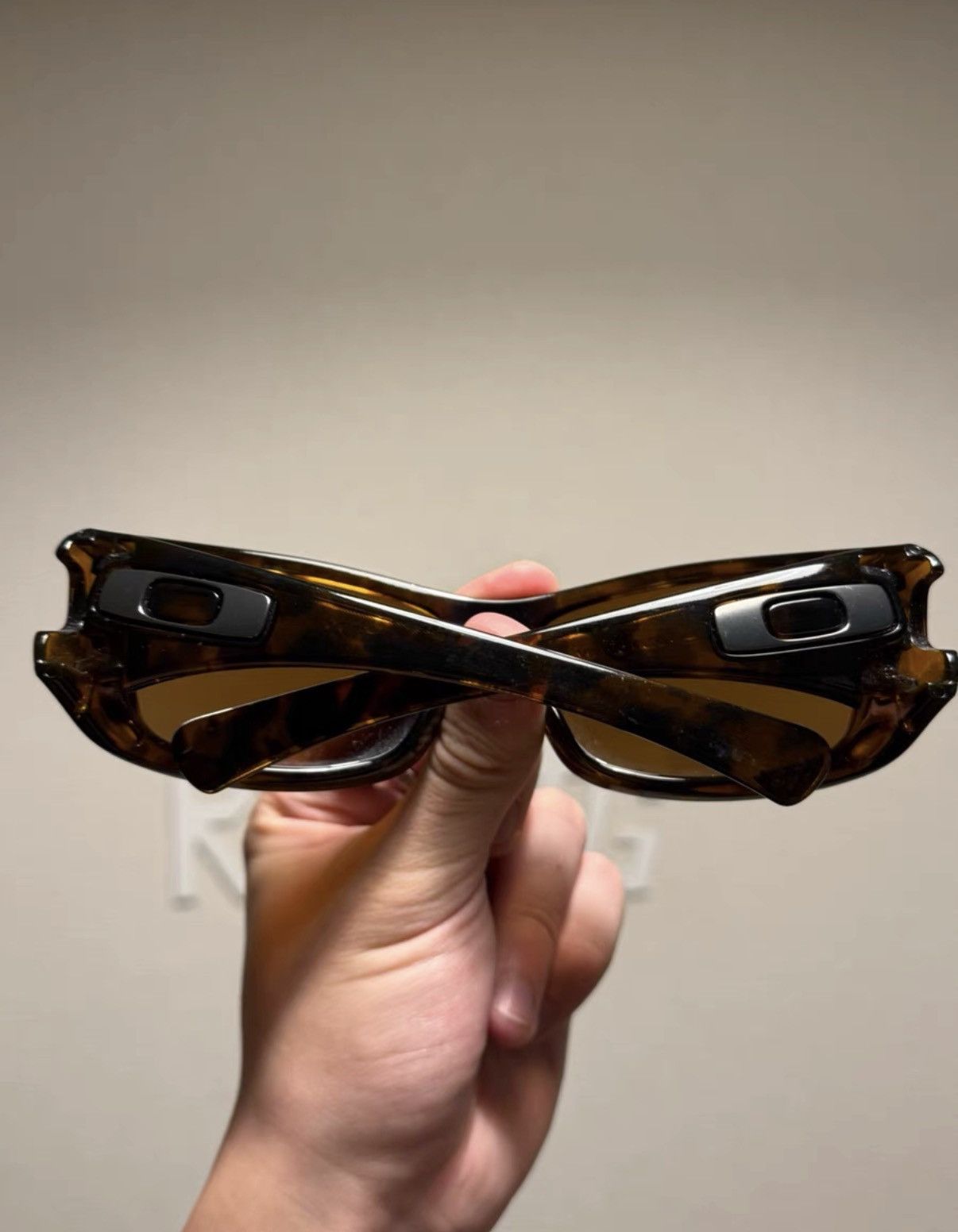 Oakley OAKLEY HIJINX Tortoise Shell Sport Sunglasses K24 Size ONE SIZE - 7 Thumbnail
