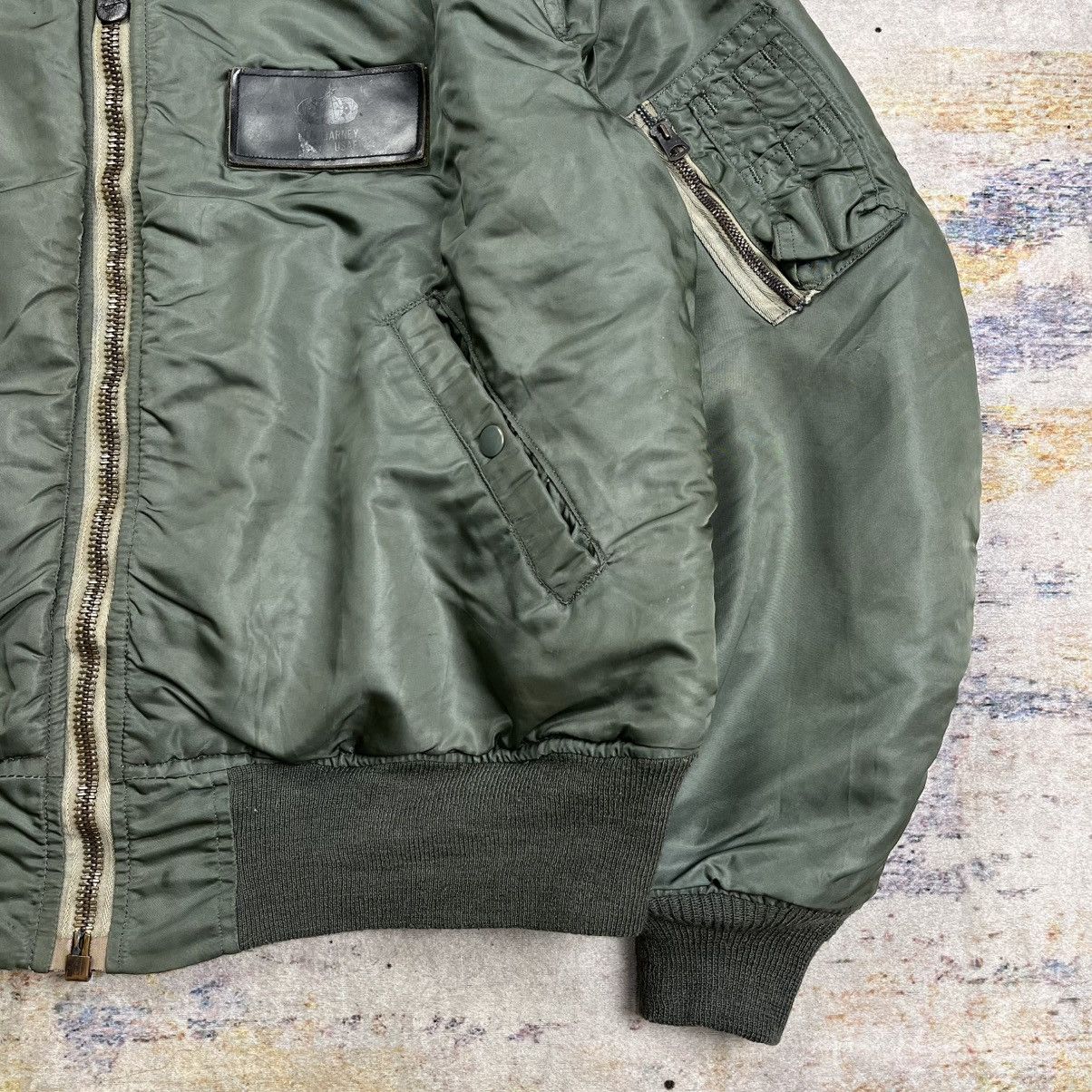 Alpha Industries Vintage 60s Alpha Industries Ma-1 bomber flight jacket Size US XL / EU 56 / 4 - 4 Thumbnail