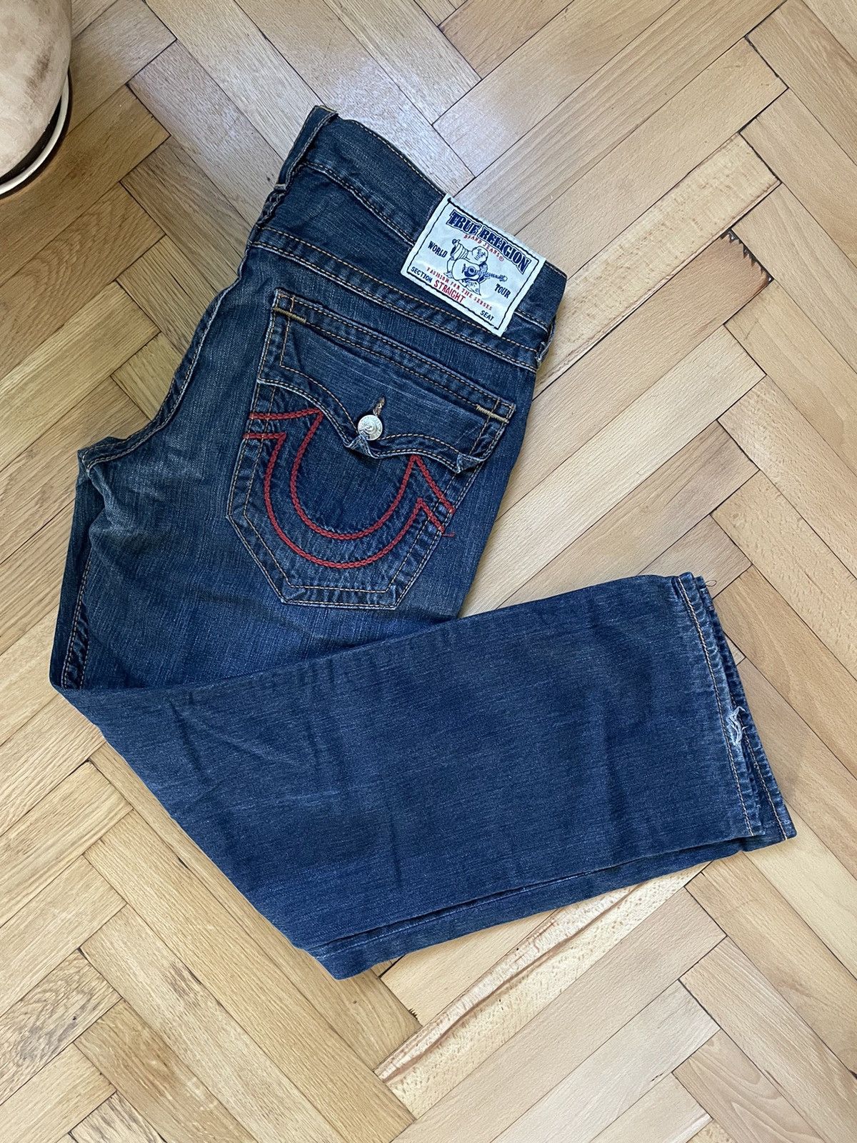 True Religion Vintage True Religion Jeans made in USA Size US 34 / EU 50 - 2 Thumbnail