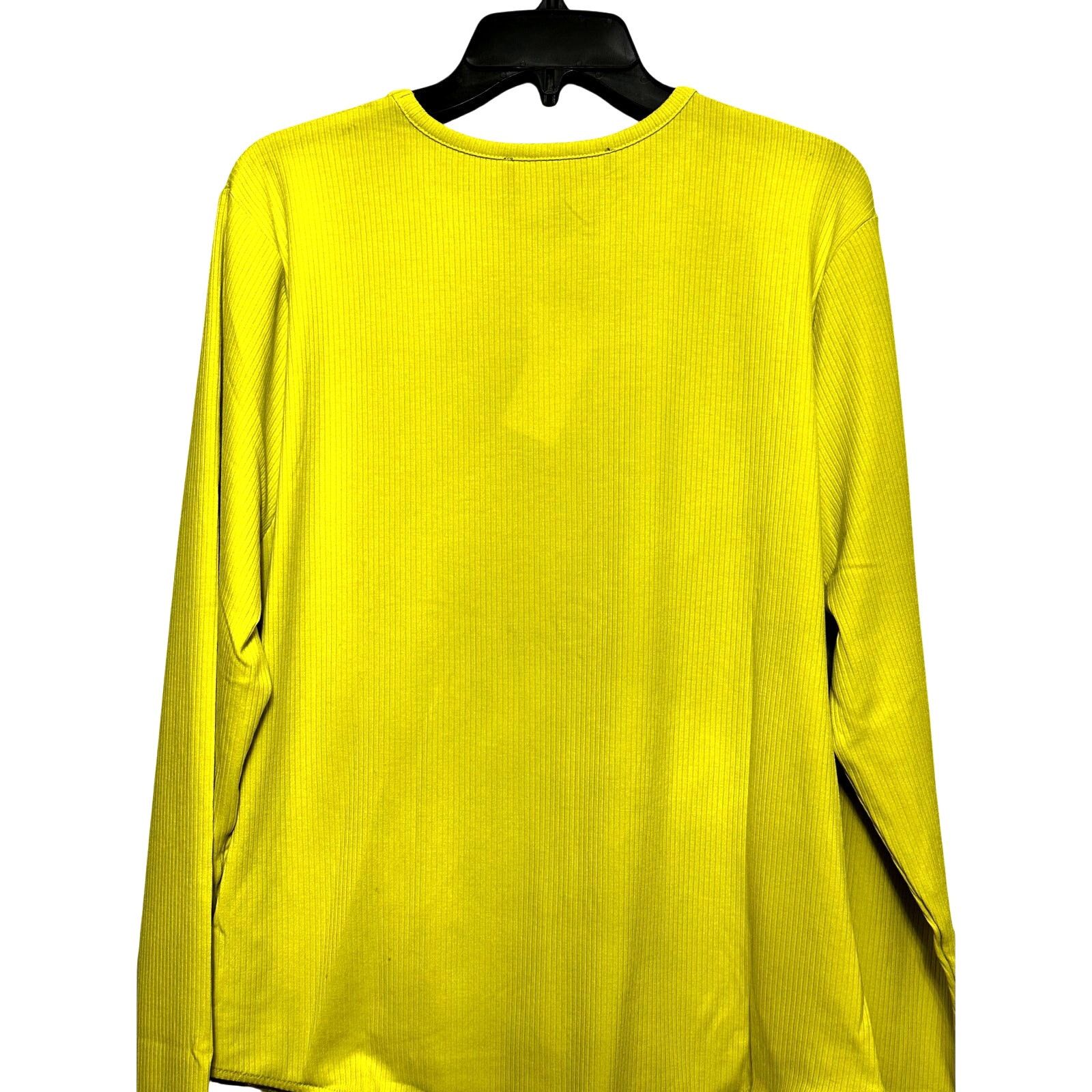 Other Royalty By Maluma Bodysuit Ribbed Yellow Women's XXXL NWT Size 3XL / US 20-22 - 6 Thumbnail