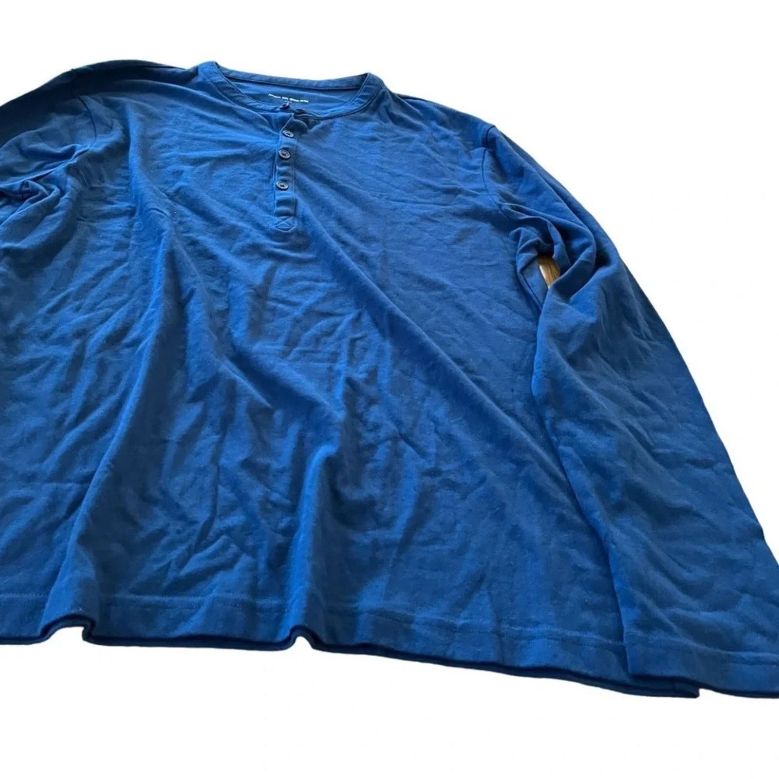 The Unbranded Brand Apujan for EVA AIR navy blue long sleeve pajama top, size L Size US 36 / EU 52 - 1 Thumbnail