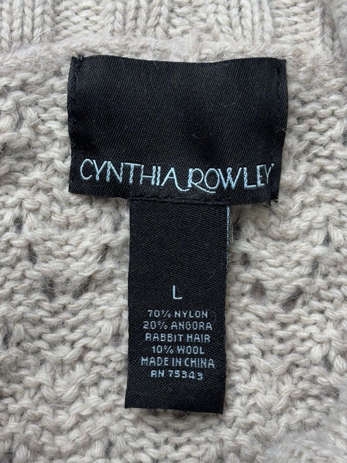 Other Cynthia Rowley Sweater Dress Women's Large Angora Wool Blend Size L / US 10 / IT 46 - 2 Thumbnail