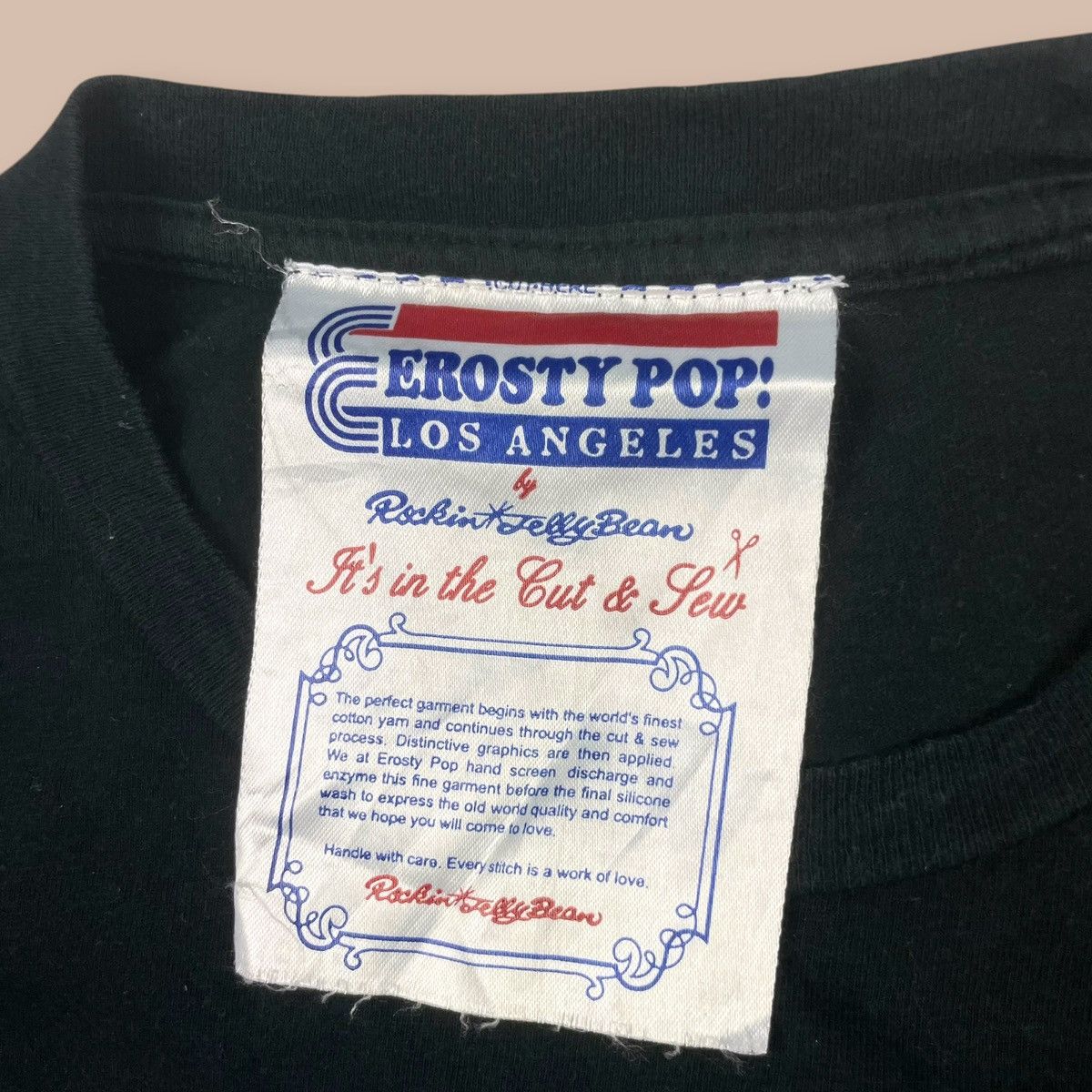 Vintage Vintage 1998 Erosty Pop by Rockin Jelly Bean Graphic Tee Size US S / EU 44-46 / 1 - 8 Thumbnail