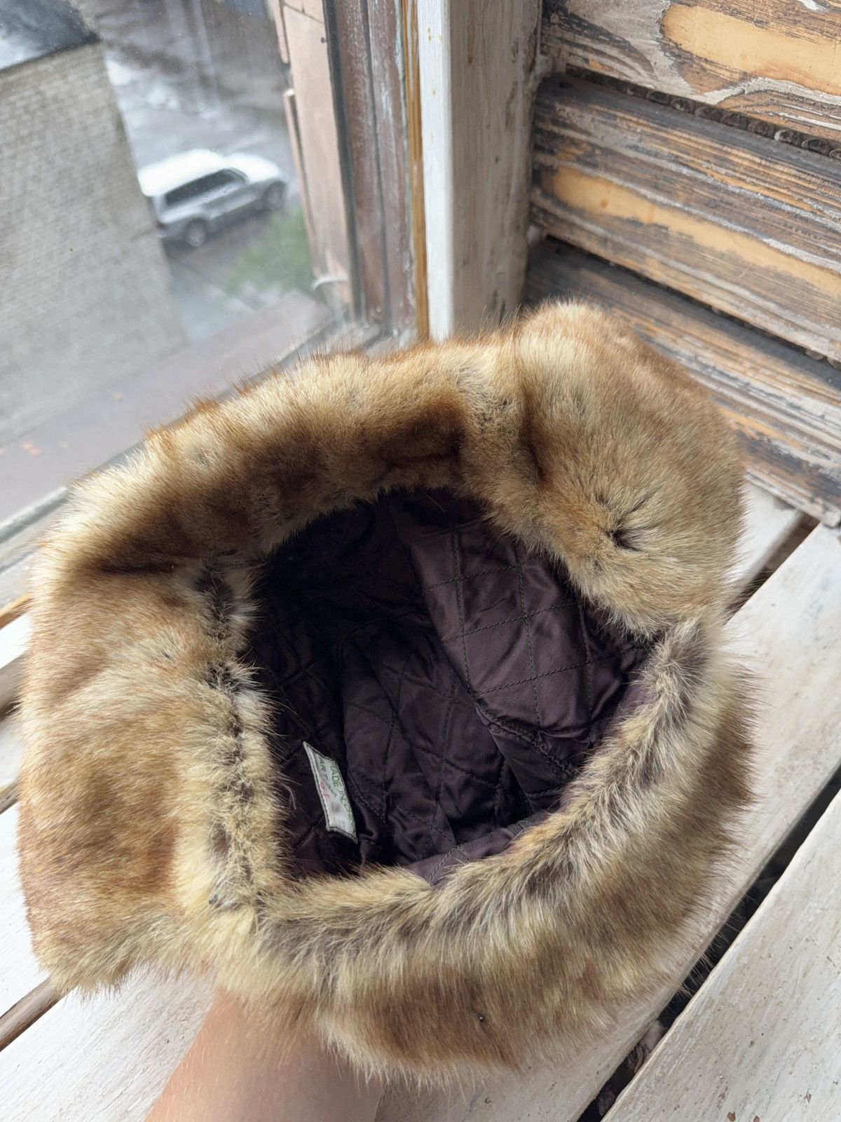 Hysteric Glamour Vintage 00s Fur Mohair Fuzzy Ushanka Y2K Opium Hype Rare OS Size ONE SIZE - 6 Thumbnail