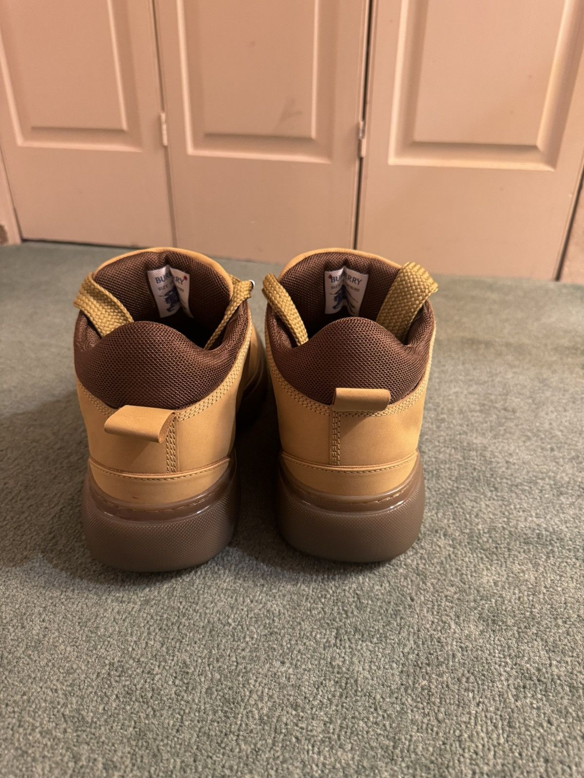 Burberry Suede Boots with Barbed Wire Size US 11 / EU 44 - 8 Thumbnail