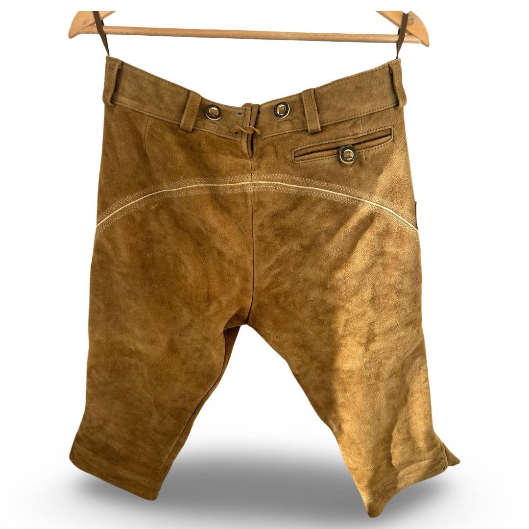 Leather Maddox Leather trachten shorts #1380 Size US 33 - 2 Thumbnail