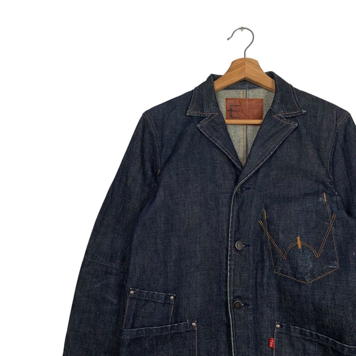 Edwin Nice Design Edwin Denim Jacket Size US S / EU 44-46 / 1 - 6 Thumbnail