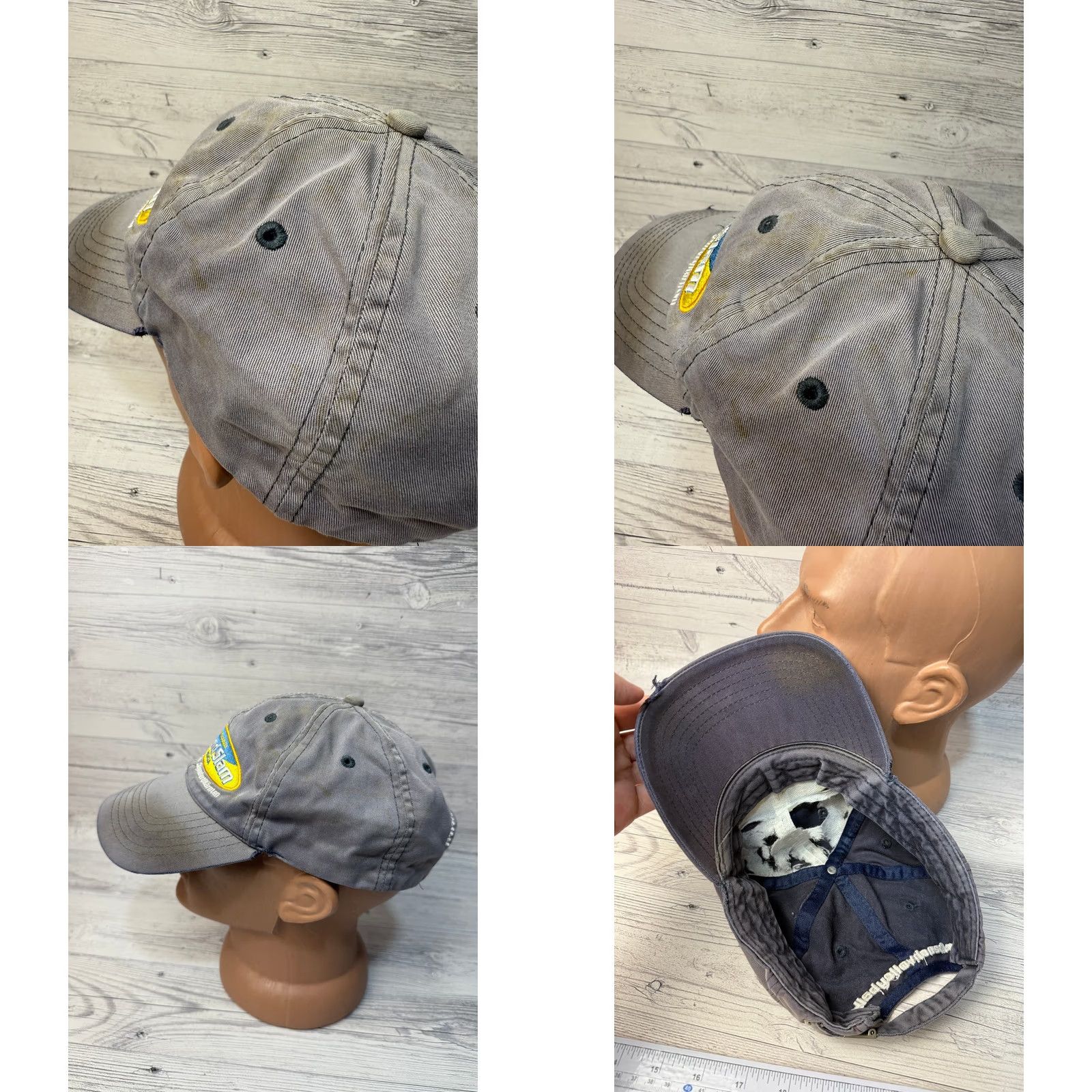Vintage 2003 A1 Grandslam Beach volleyball Nokia Gray baseball cap One Size Mens Baseball Cap Gray 2003 A1 Grandslam Beach volleyball Nokia Gray Size ONE SIZE - 9 Thumbnail