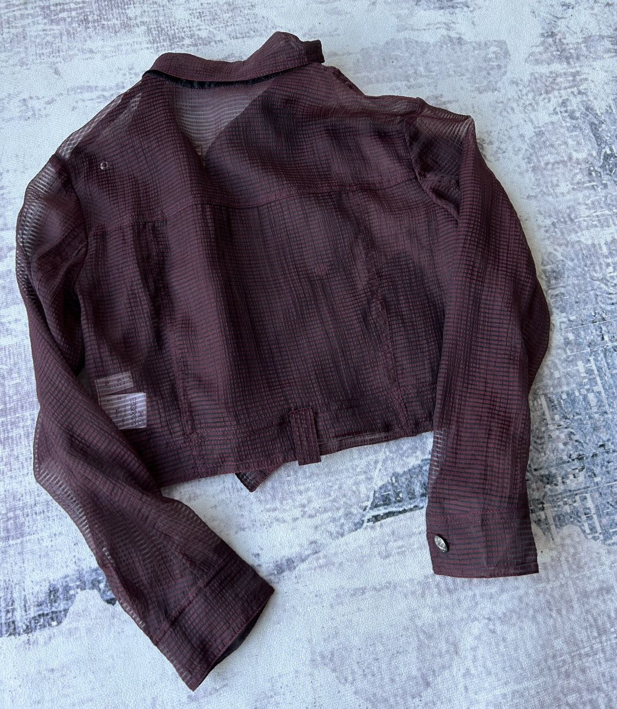 If Six Was Nine Fishnet Cropped Jacket Size US XS / EU 42 / 0 - 4 Thumbnail