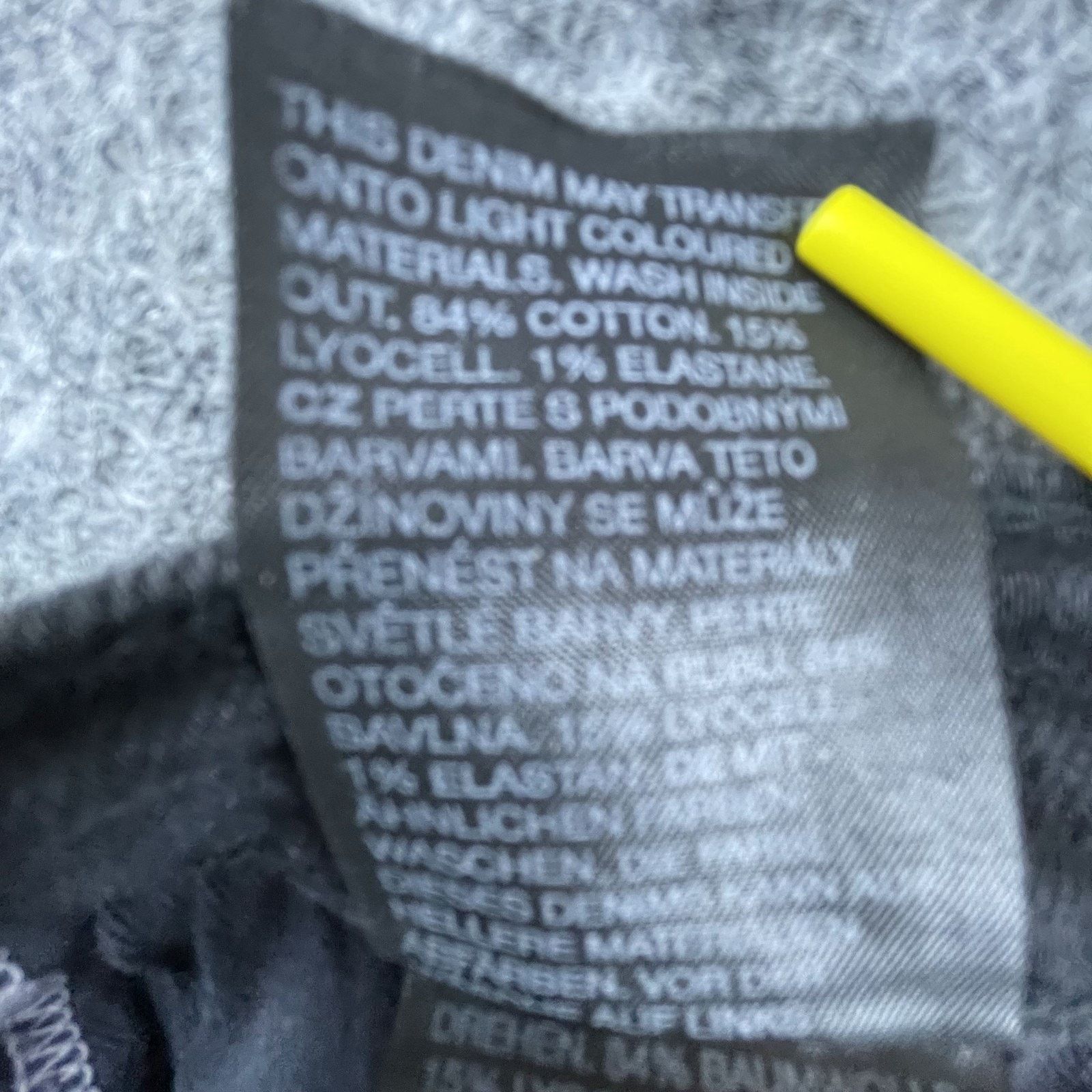 & Other Stories & Other Stories Jeans Womens 24 Black Straight Mood Cut Crop Size 24" / US 00 / IT 34 - 10 Thumbnail