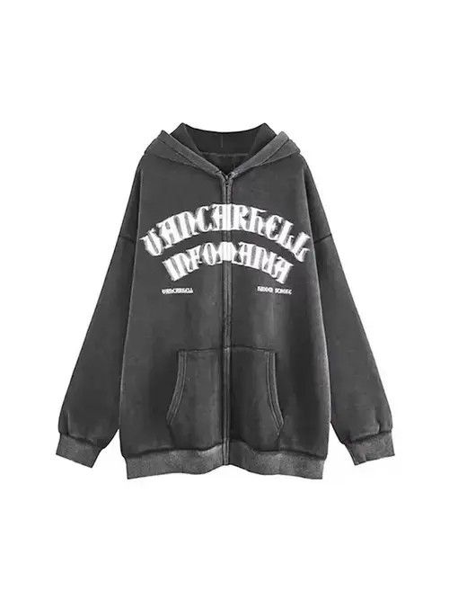 Other Kimura x Fuji Grunge Emo Zip Up Graphic Hoodies Size US M / EU 48-50 / 2 - 5 Thumbnail