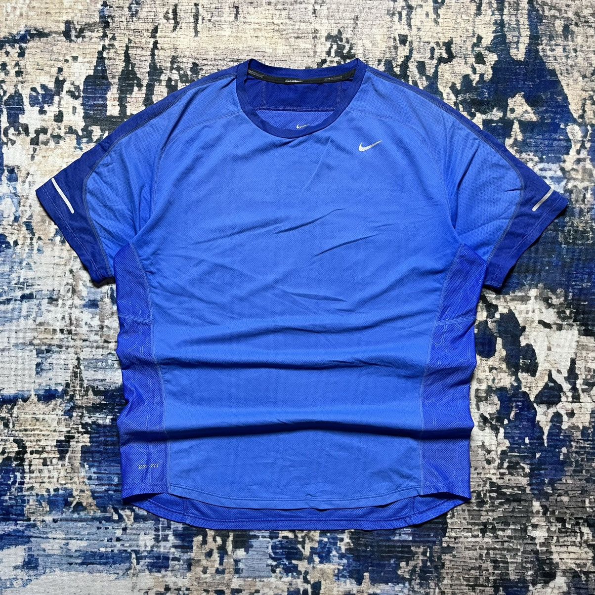 💥Nike Running Jersey Dri-Fit Side Swoosh Logo