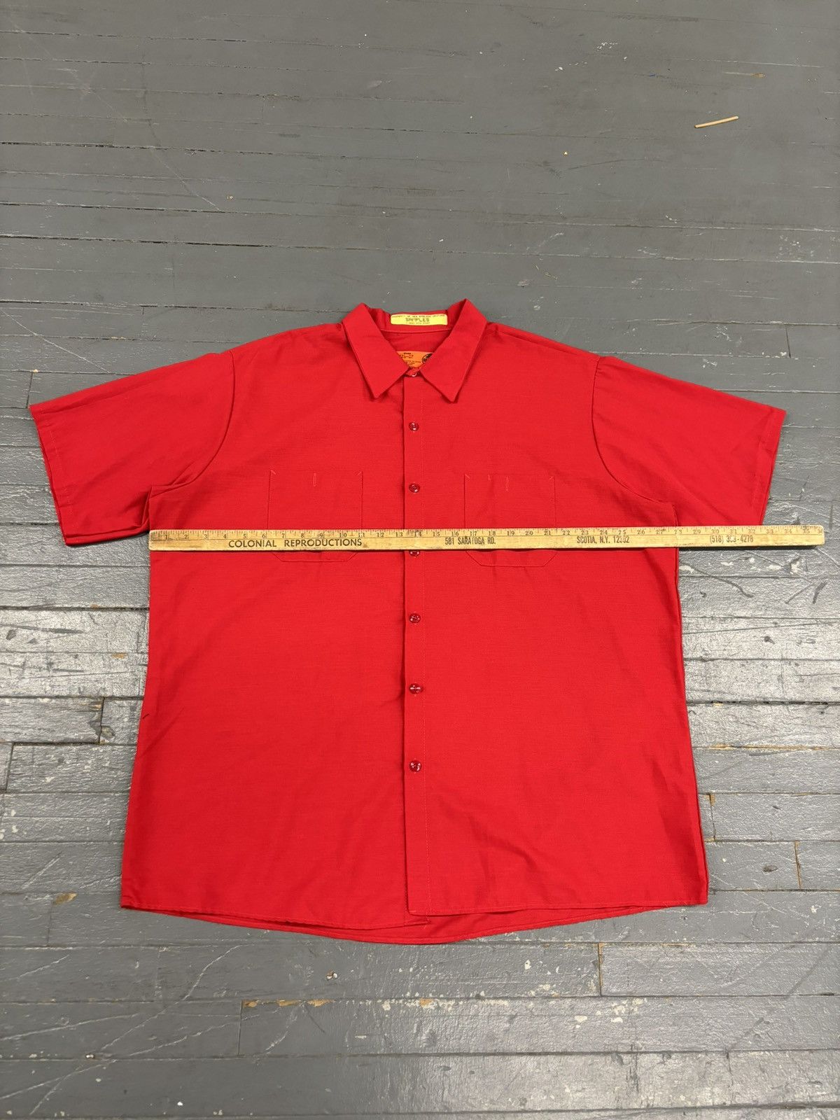 Vintage Vintage Red kap workwear shirt Size US XXL / EU 58 / 5 - 4 Thumbnail