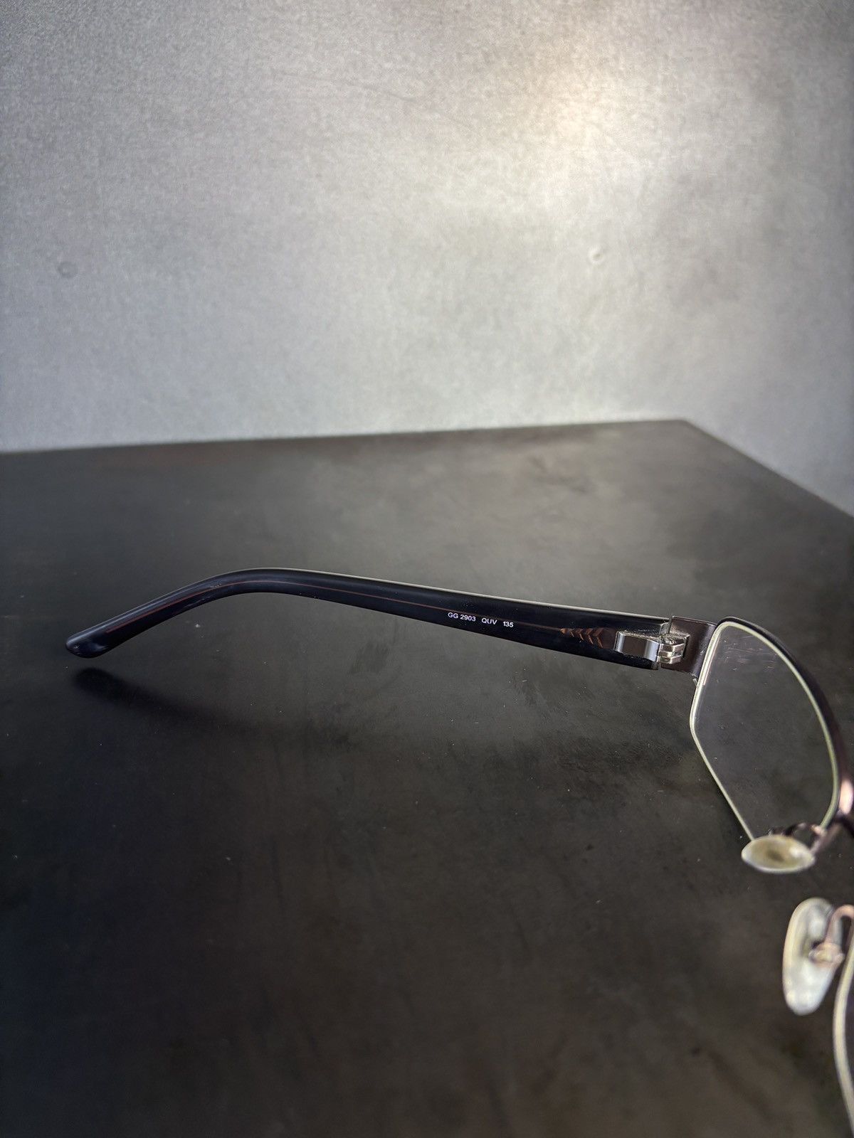 Gucci 2000s Gucci Glasses Vintage Monogram Frames GG 2903 Y2K Size ONE SIZE - 10 Thumbnail
