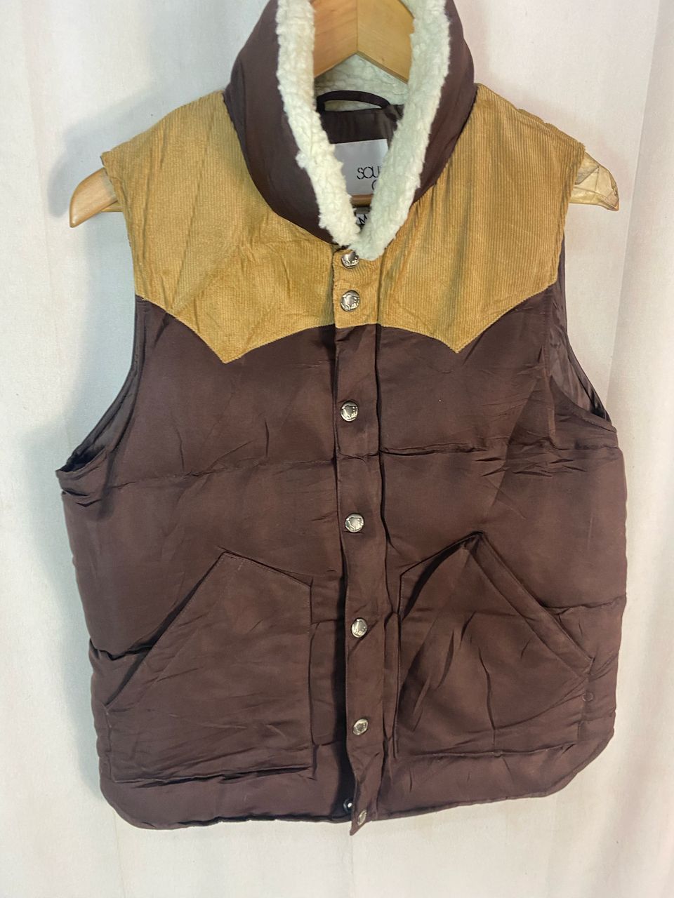 Japanese Brand Unisex 🔥soul of freedom zipper puffer vest Size US S / EU 44-46 / 1 - 3 Thumbnail