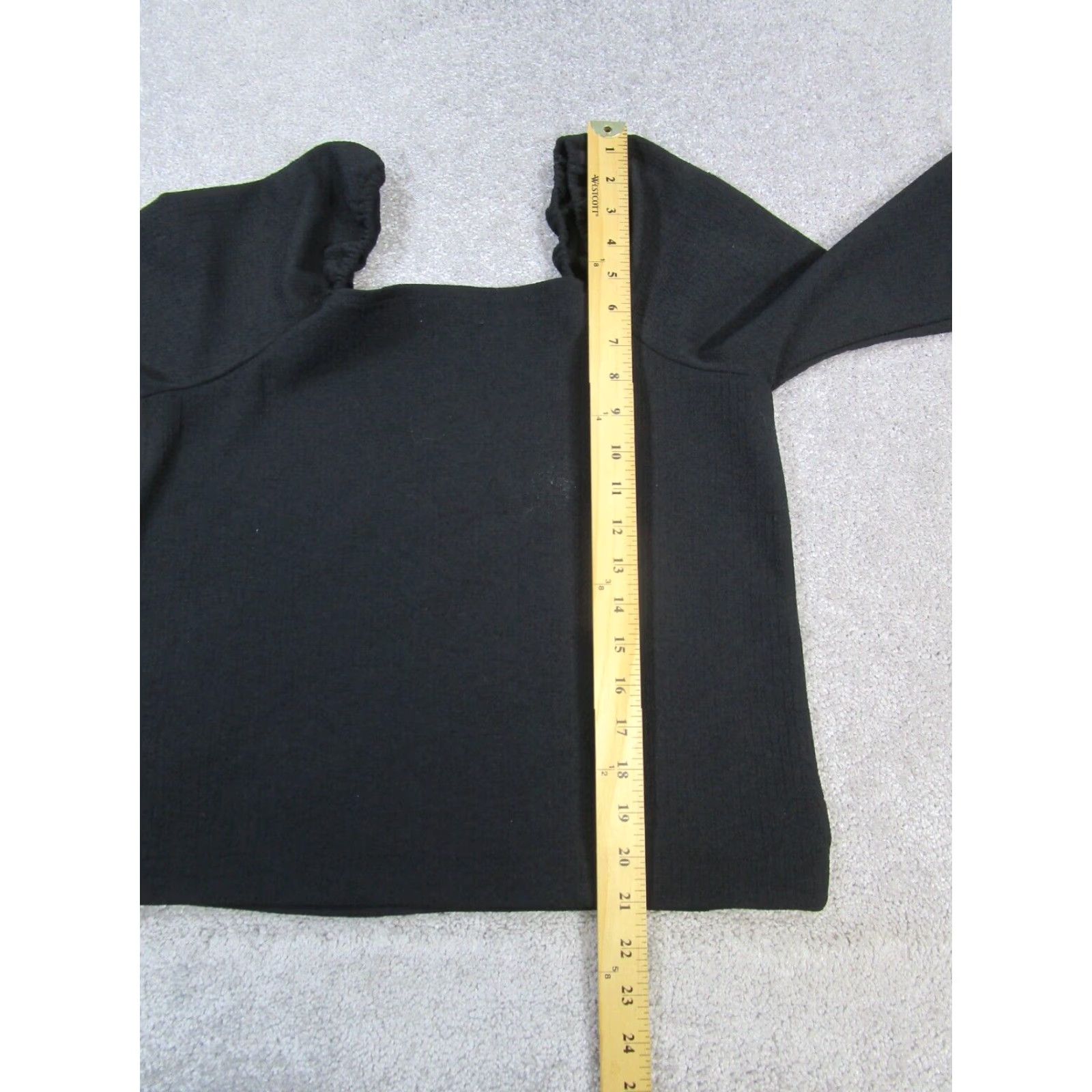 Madewell Madwell Shirt Womens Small Black Blouse Size S / US 4 / IT 40 - 7 Thumbnail