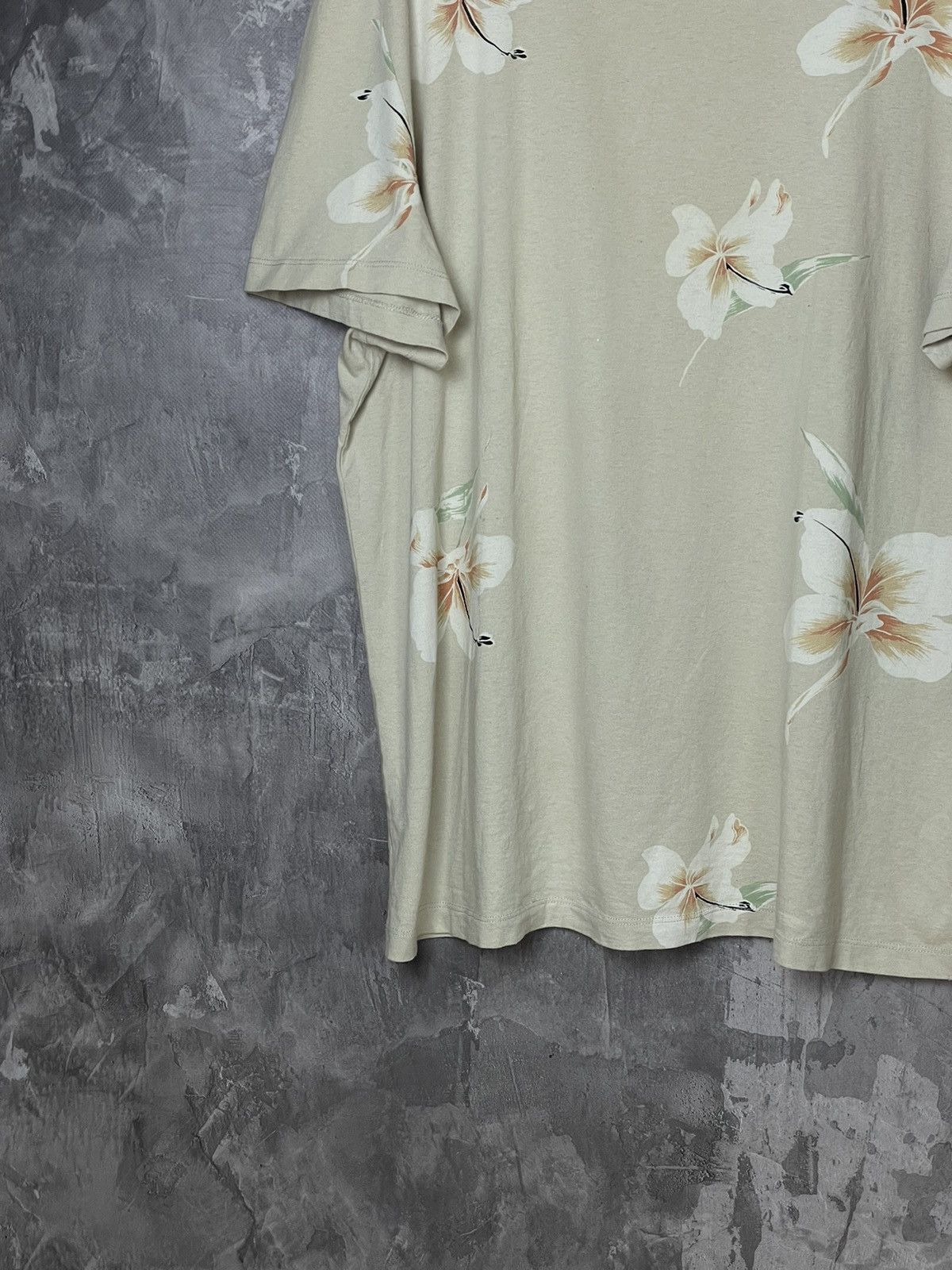Allsaints Allsaints Hawaiian Y2K Style Flower Art T-Shirt Size US M / EU 48-50 / 2 - 5 Thumbnail