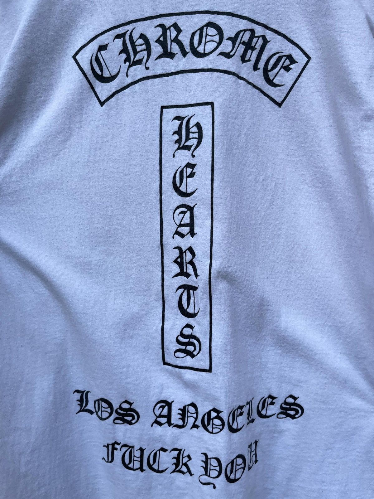 Chrome Hearts Chrome Hearts Los Angeles Fuck You Long Sleeve Tee Size US M / EU 48-50 / 2 - 14 Thumbnail