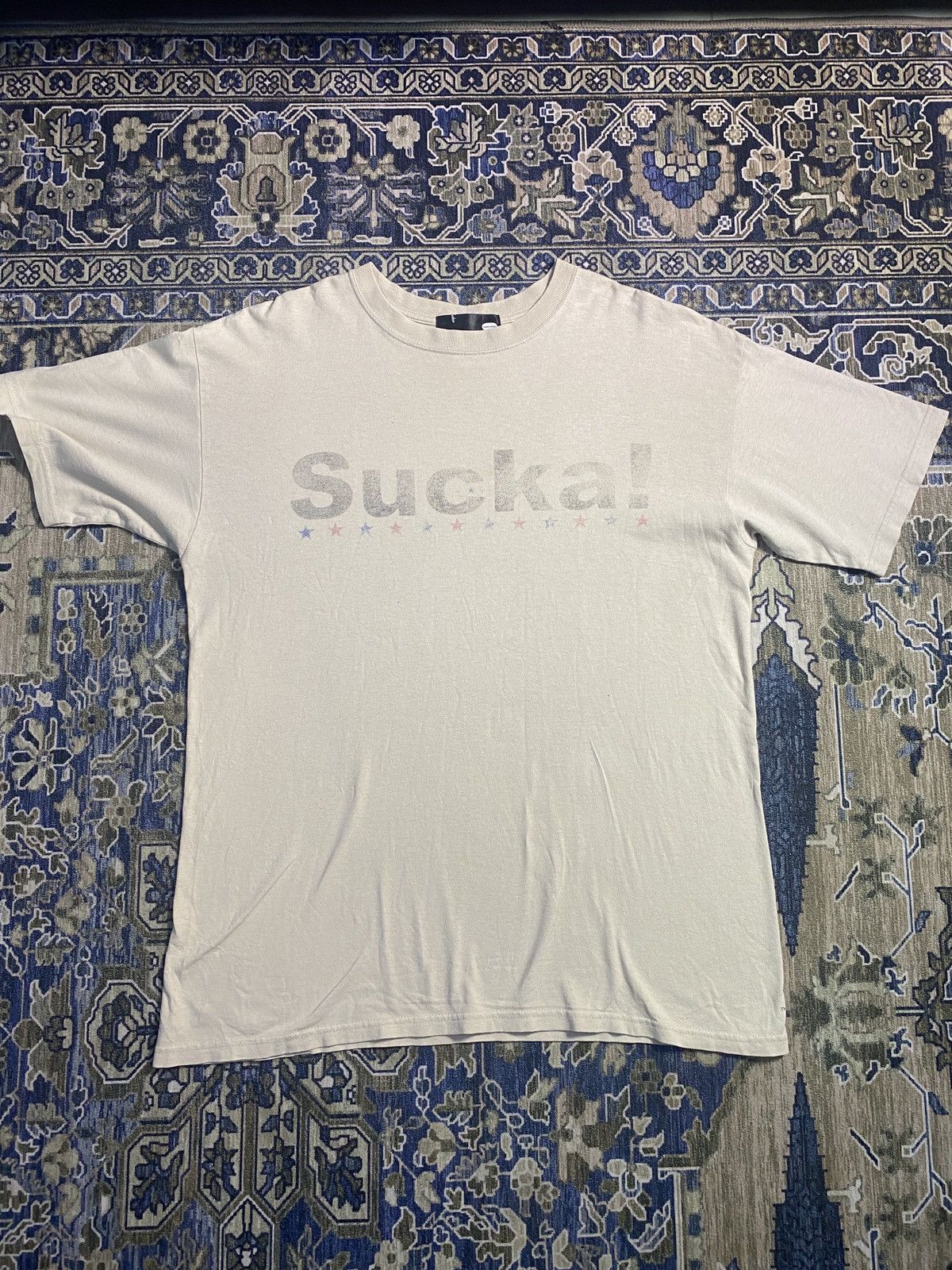 Vintage Vintage Mr T Sucka! T Shirt Size US L / EU 52-54 / 3 - 1 Thumbnail