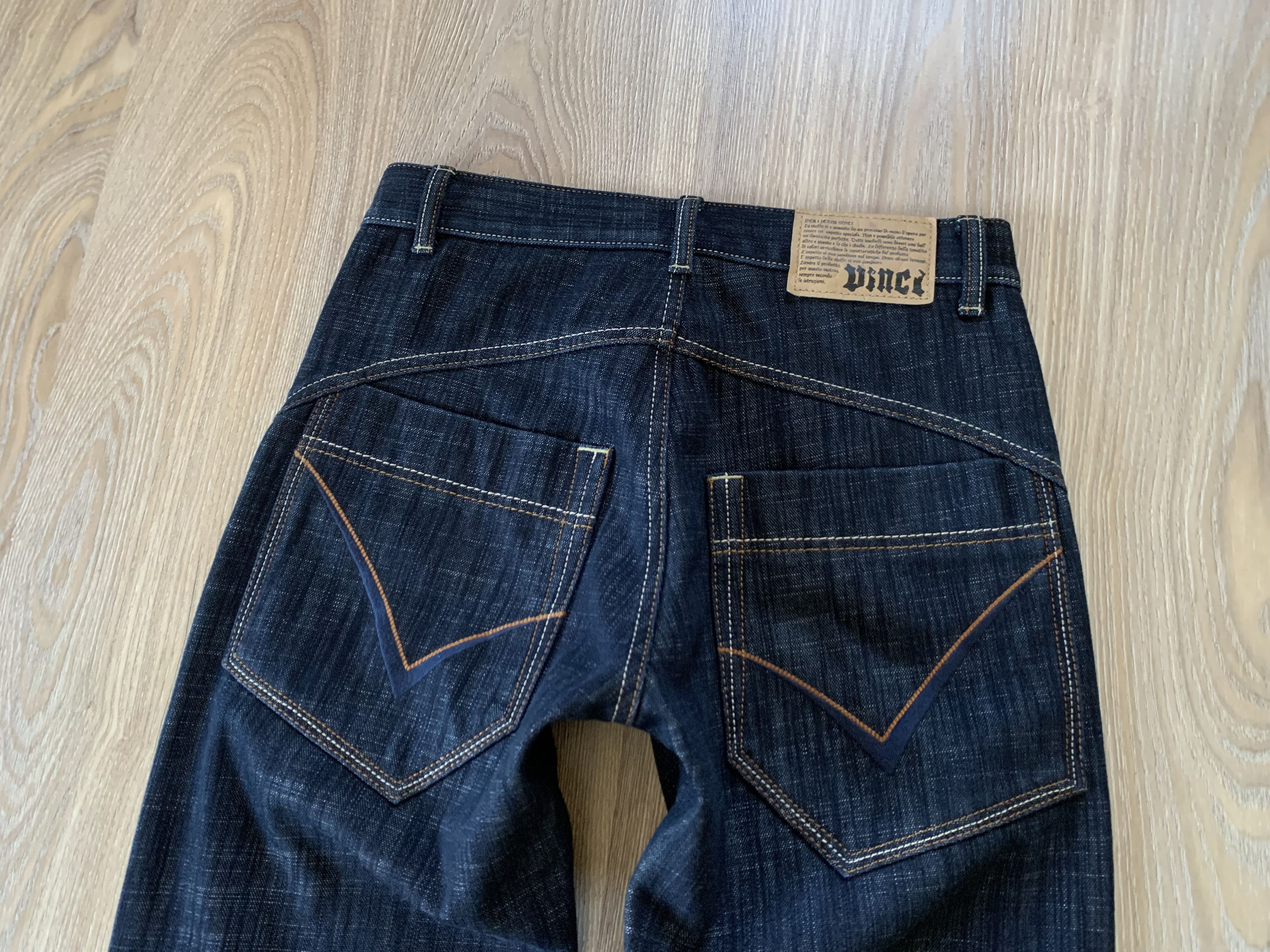 Vintage Vintage Vinci Warm Heavy Denim Jeans Size US 30 / EU 46 - 6 Thumbnail