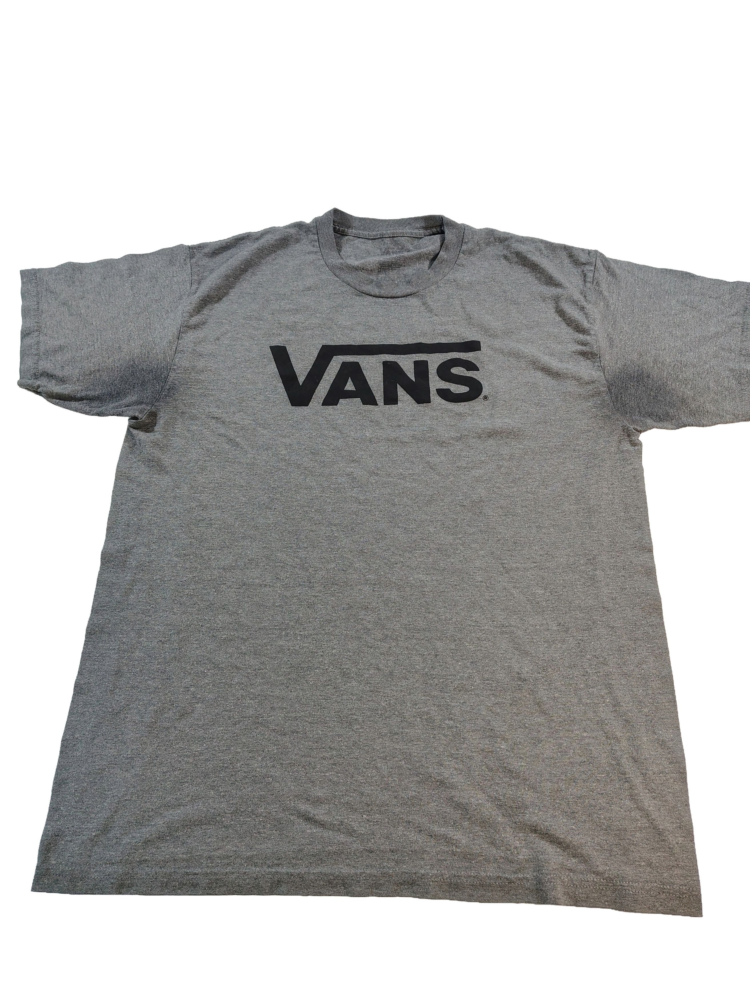 Vans Men's Grey Large Vans Logo T-Shirt Size US L / EU 52-54 / 3 - 1 Thumbnail