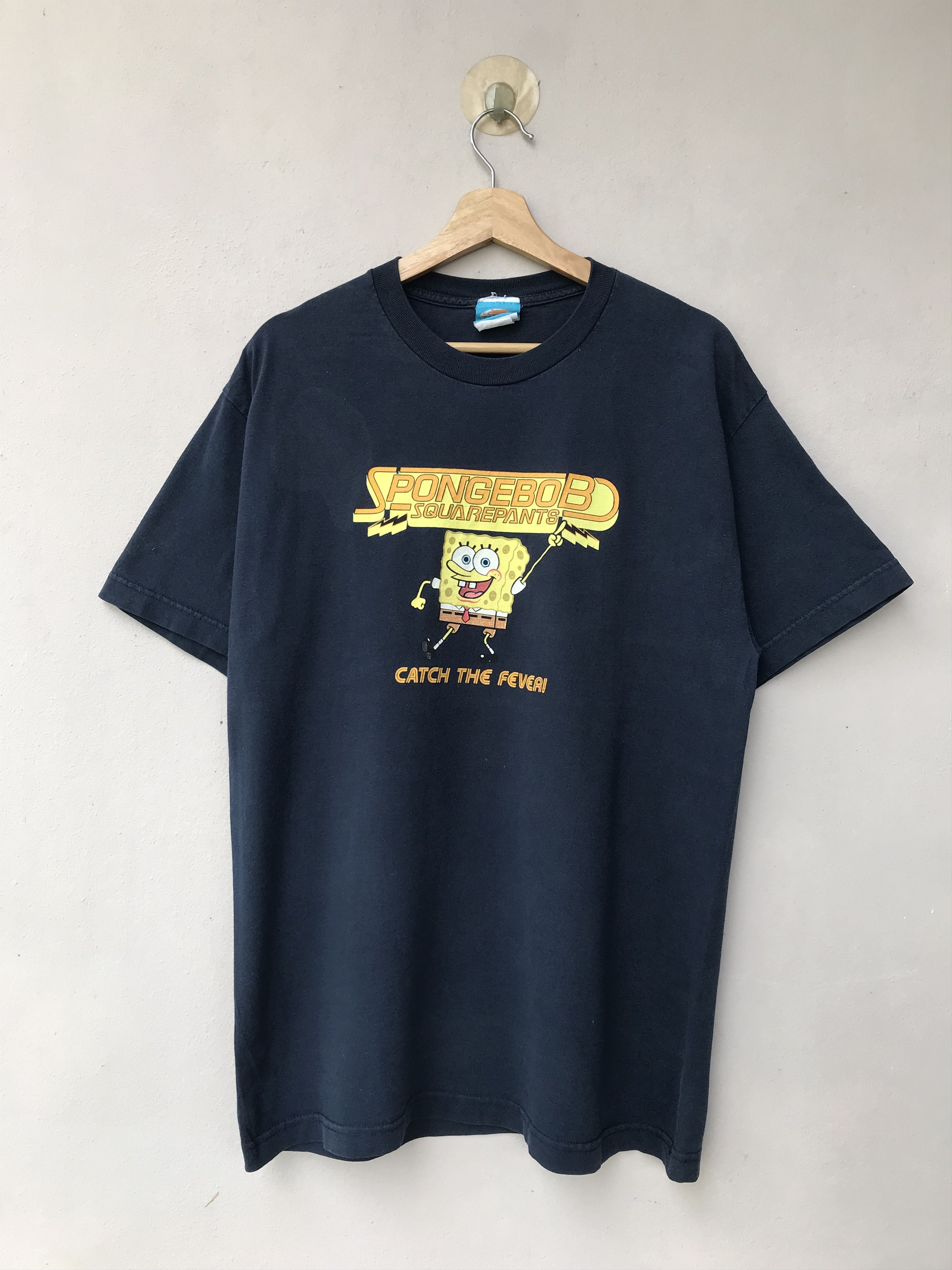 Nickelodeon × Vintage 2003 SpongeBob x Metallica t-shirt | Grailed