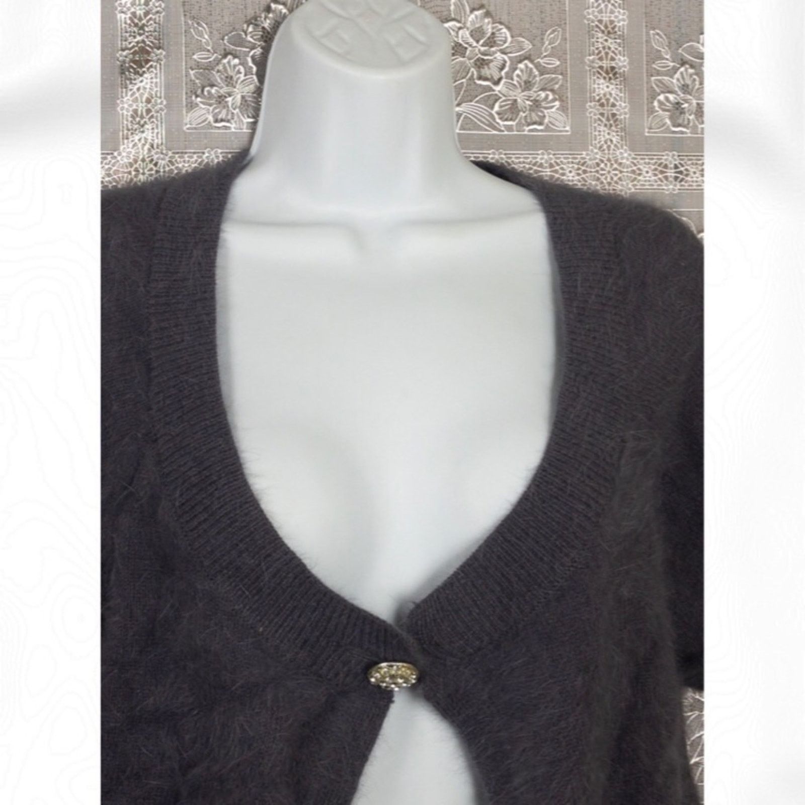 Other NWT Express Design Studio Angora Sweater Shrug Size L / US 10 / IT 46 - 3 Thumbnail