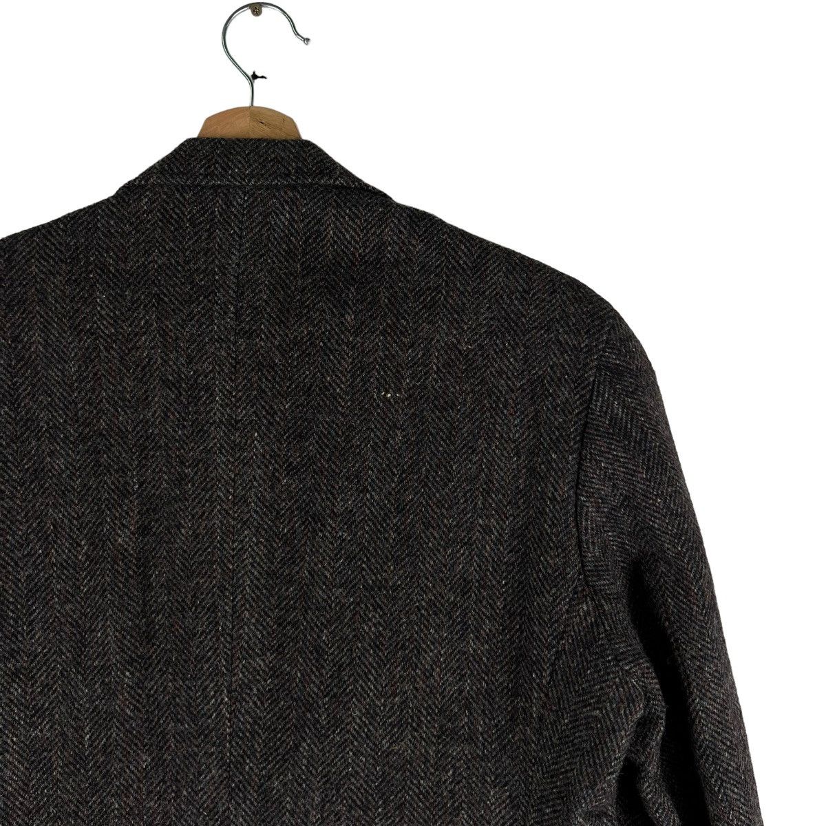 Harris Tweed 🔥VINTAGE HARRIS TWEED WOOL JACKET DOUBLE BREAST Size US M / EU 48-50 / 2 - 7 Thumbnail