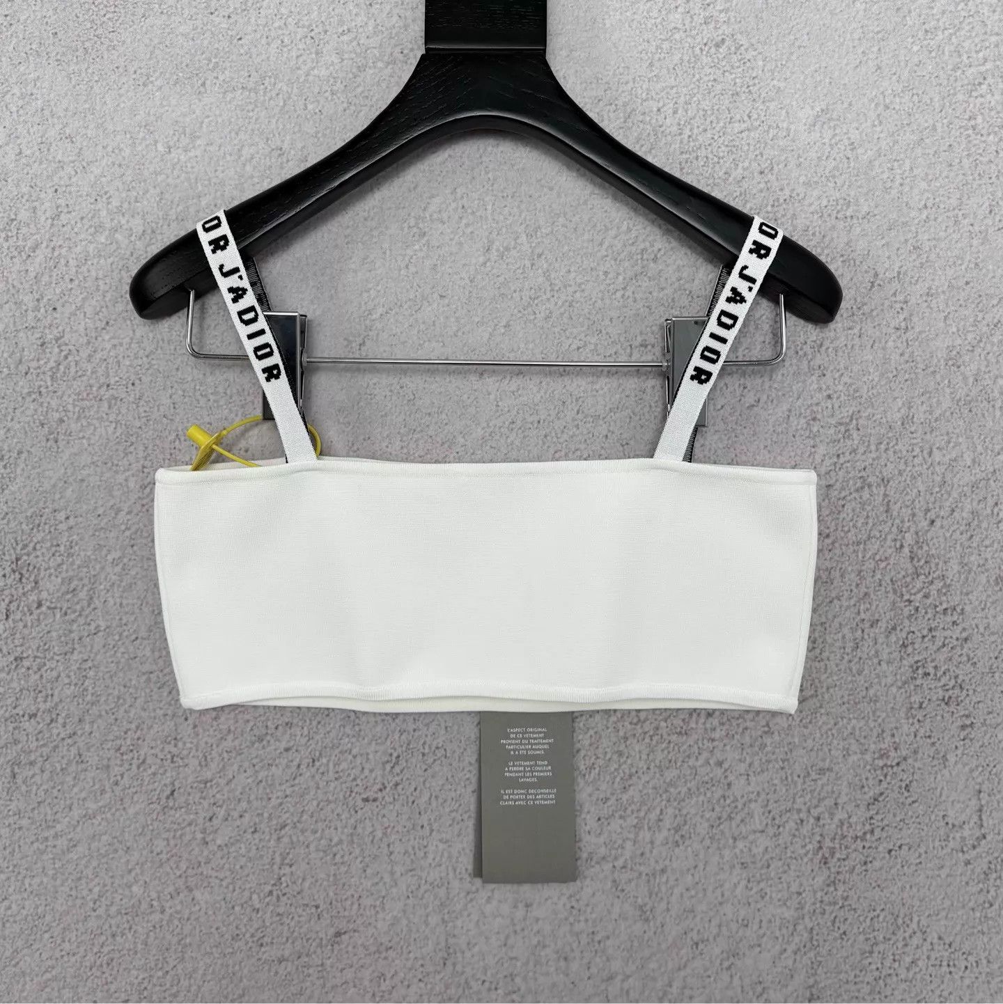 Dior Dior Knit Logo Strapless Camisole L Size L / US 10 / IT 46 - 2 Thumbnail