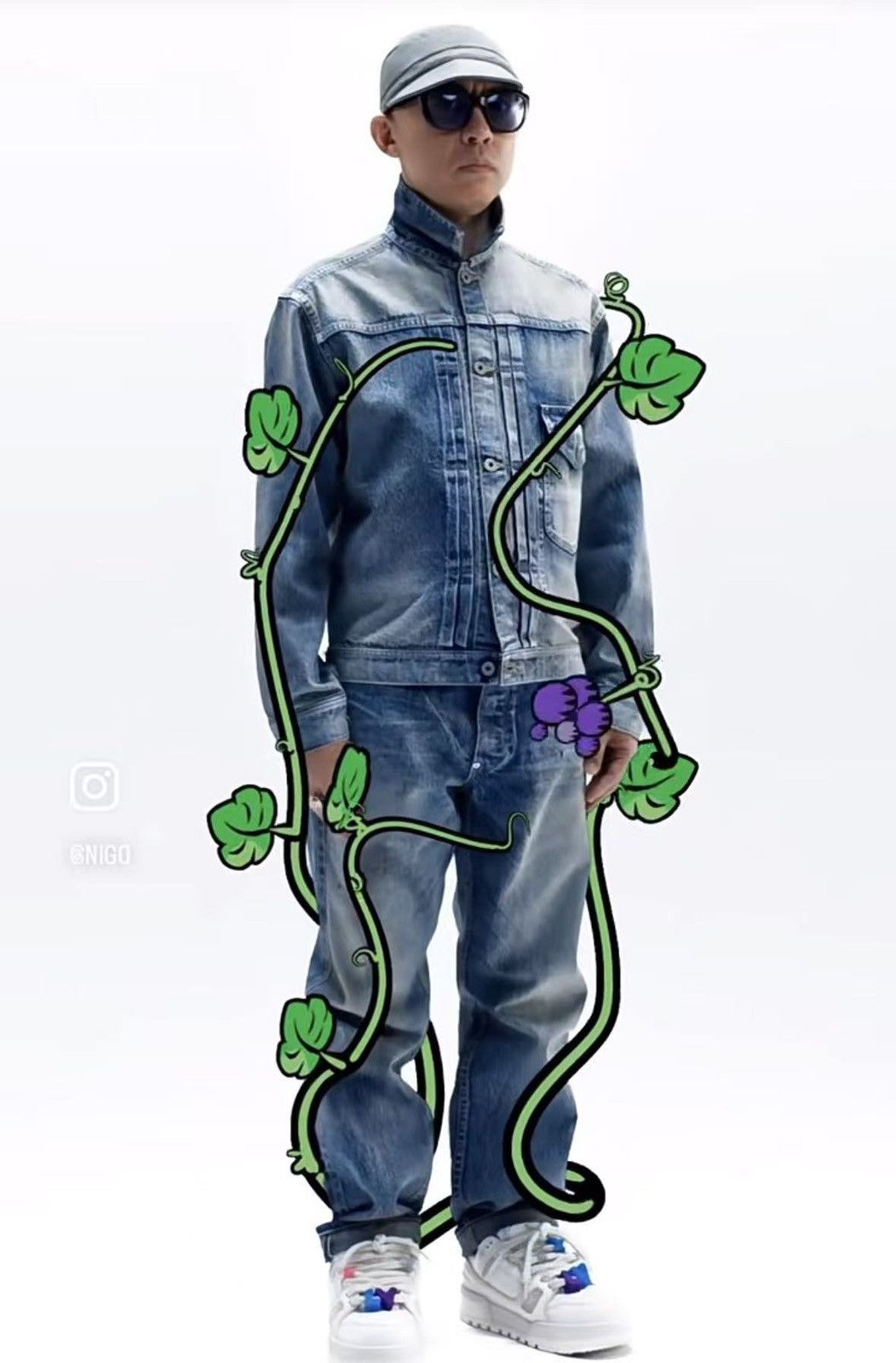 Girls Don't Cry × Human Made HUMAN MADE x Verdy GIRLS DON’T CRY PROTOTYPE DENIM JEANS Size US 28 / EU 44 - 6 Thumbnail